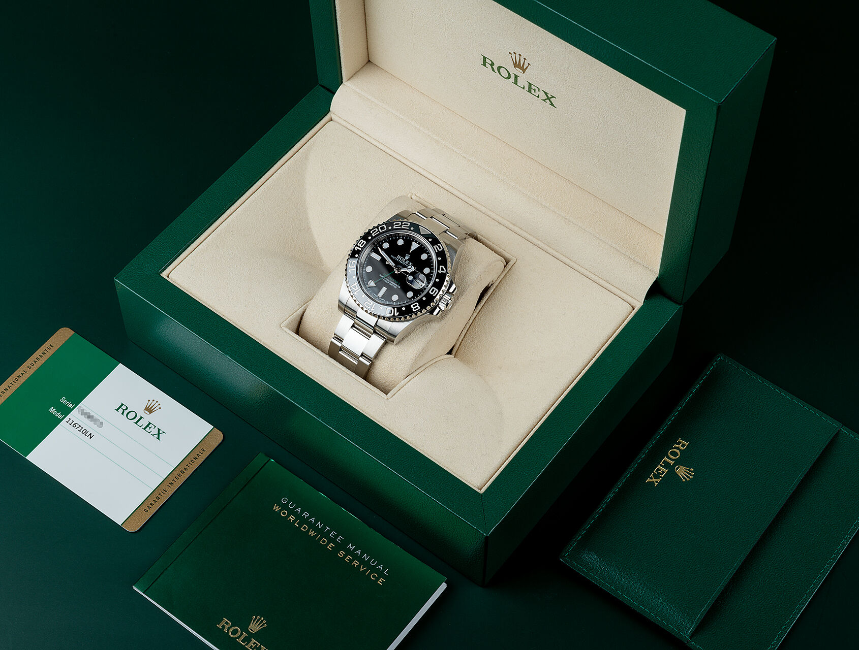 ref 116710LN | 116710LN - Cerachrom | Rolex GMT-Master II