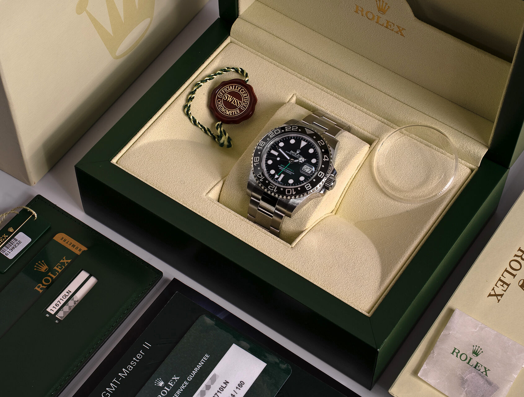 ref 116710LN | 116710LN - Stick Dial | Rolex GMT-Master II