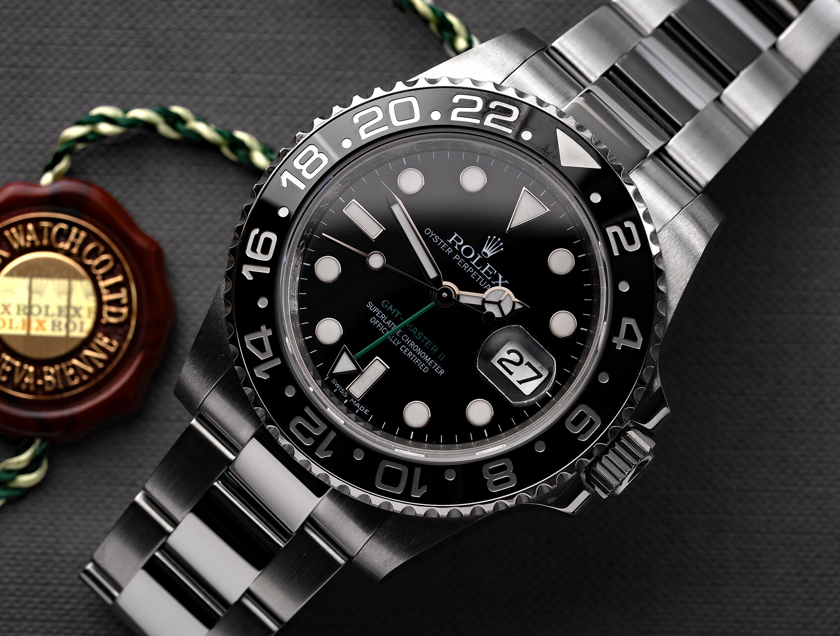 ref 116710LN | 116710LN - Stick Dial | Rolex GMT-Master II
