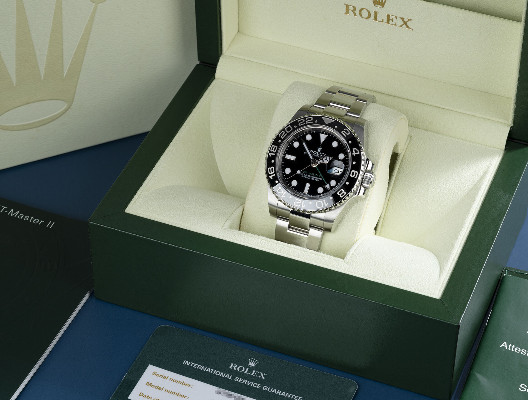ref 116710LN | 116710LN - Under Rolex Warranty | Rolex GMT-Master II