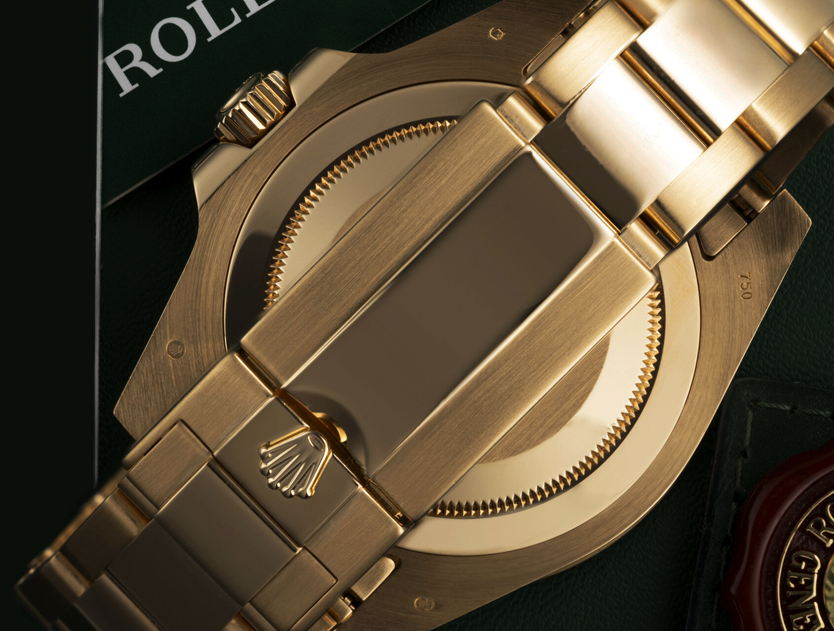 ref 116718LN | 116718LN - Green Dial | Rolex GMT-Master II