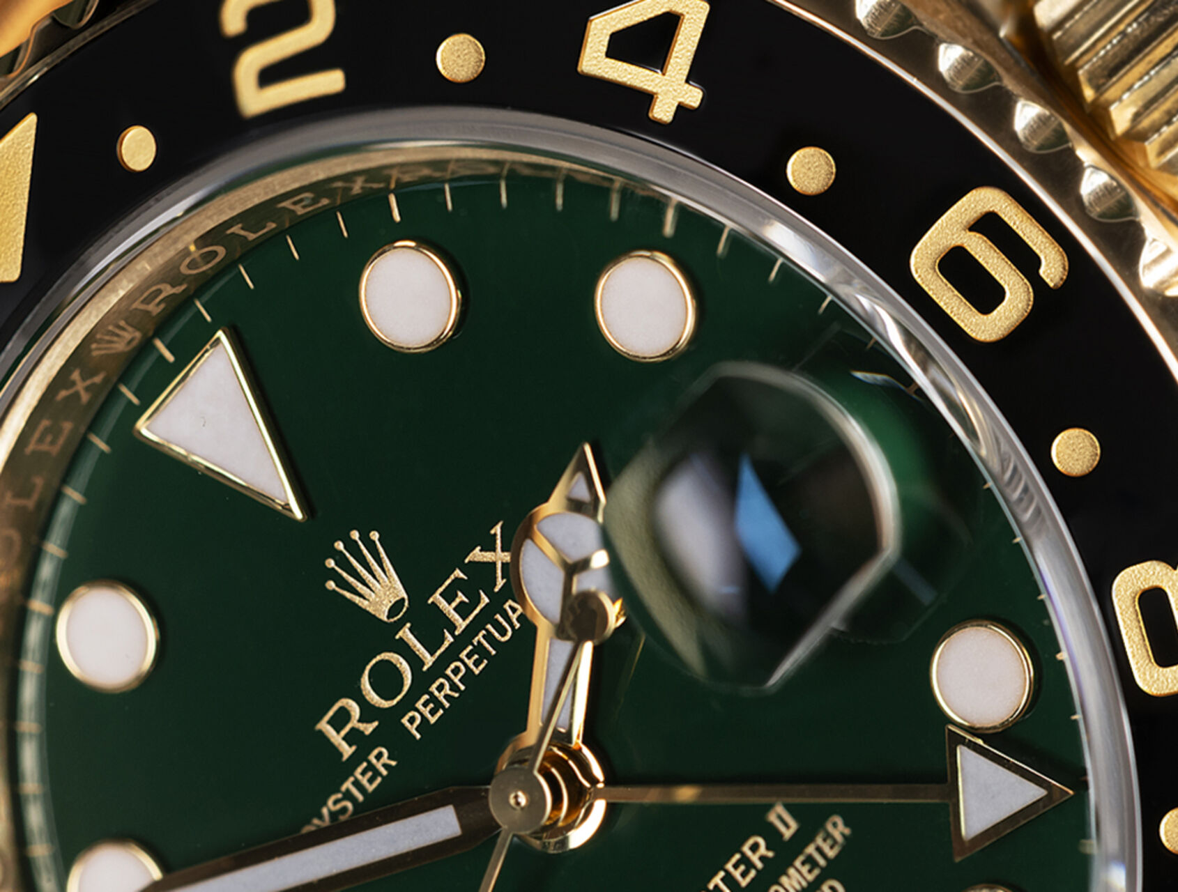 ref 116718LN | 116718LN - Green Dial | Rolex GMT-Master II