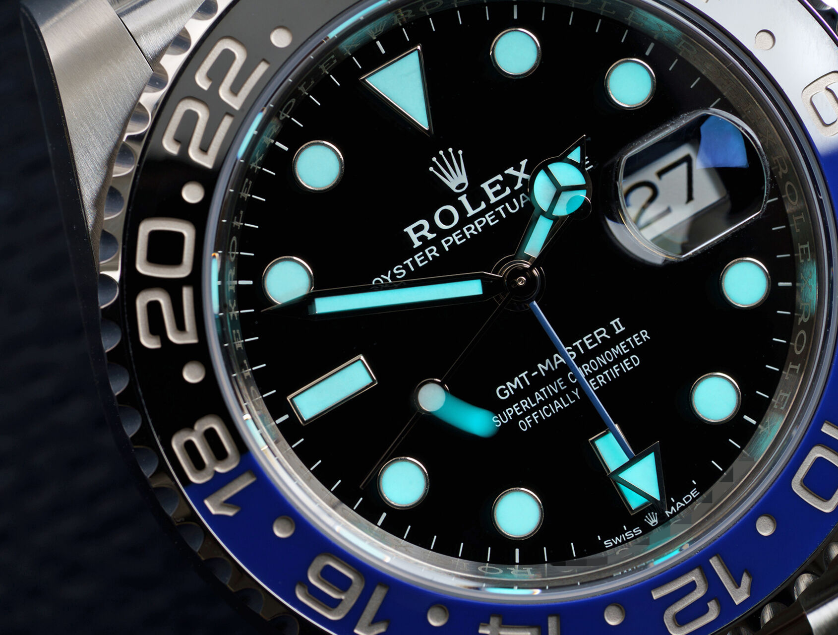 ref 126710BLNR | 126710BLNR - Batgirl | Rolex GMT-Master II