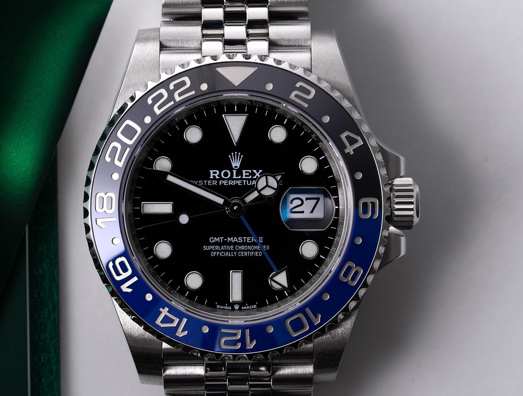 ref 126710BLNR | 126710BLNR - Batgirl | Rolex GMT-Master II