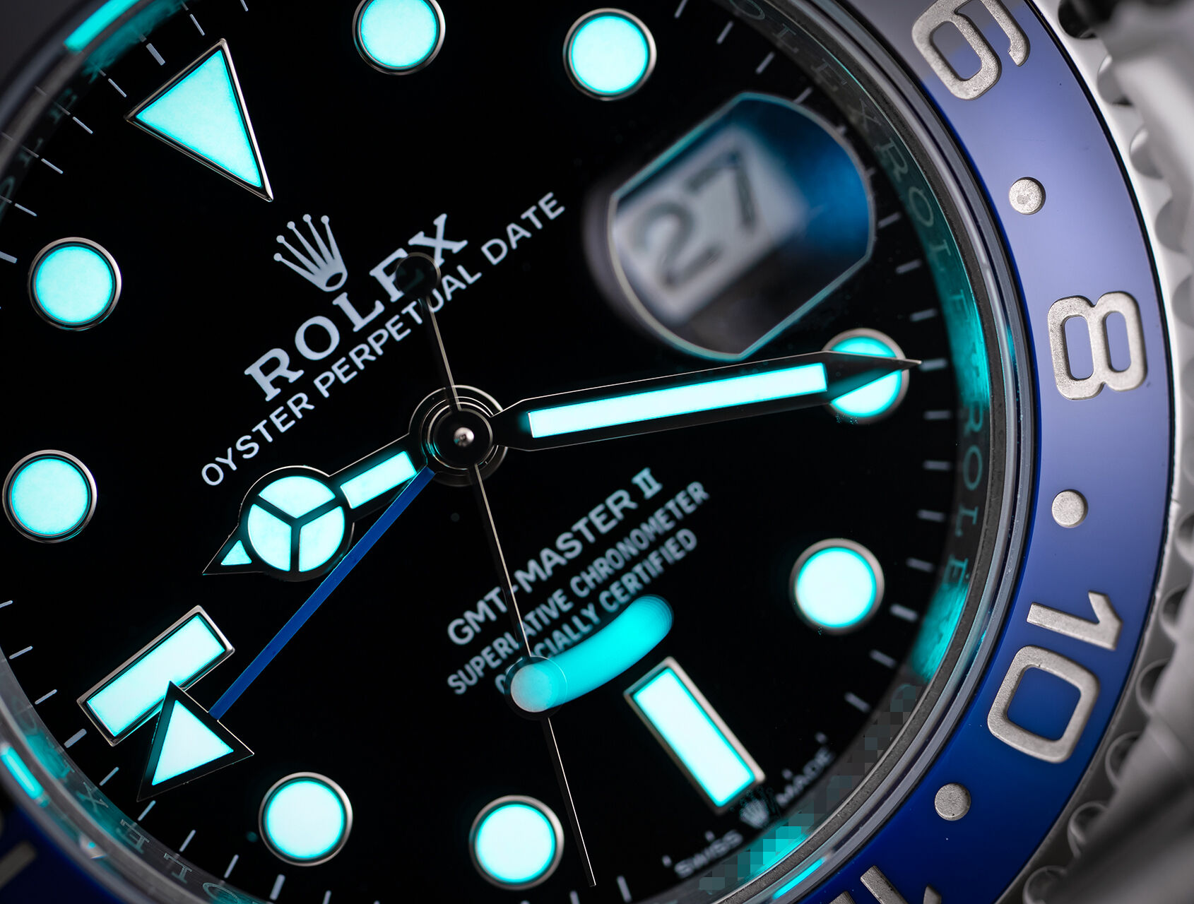 ref 126710BLNR | 126710BLNR - Batgirl | Rolex GMT-Master II