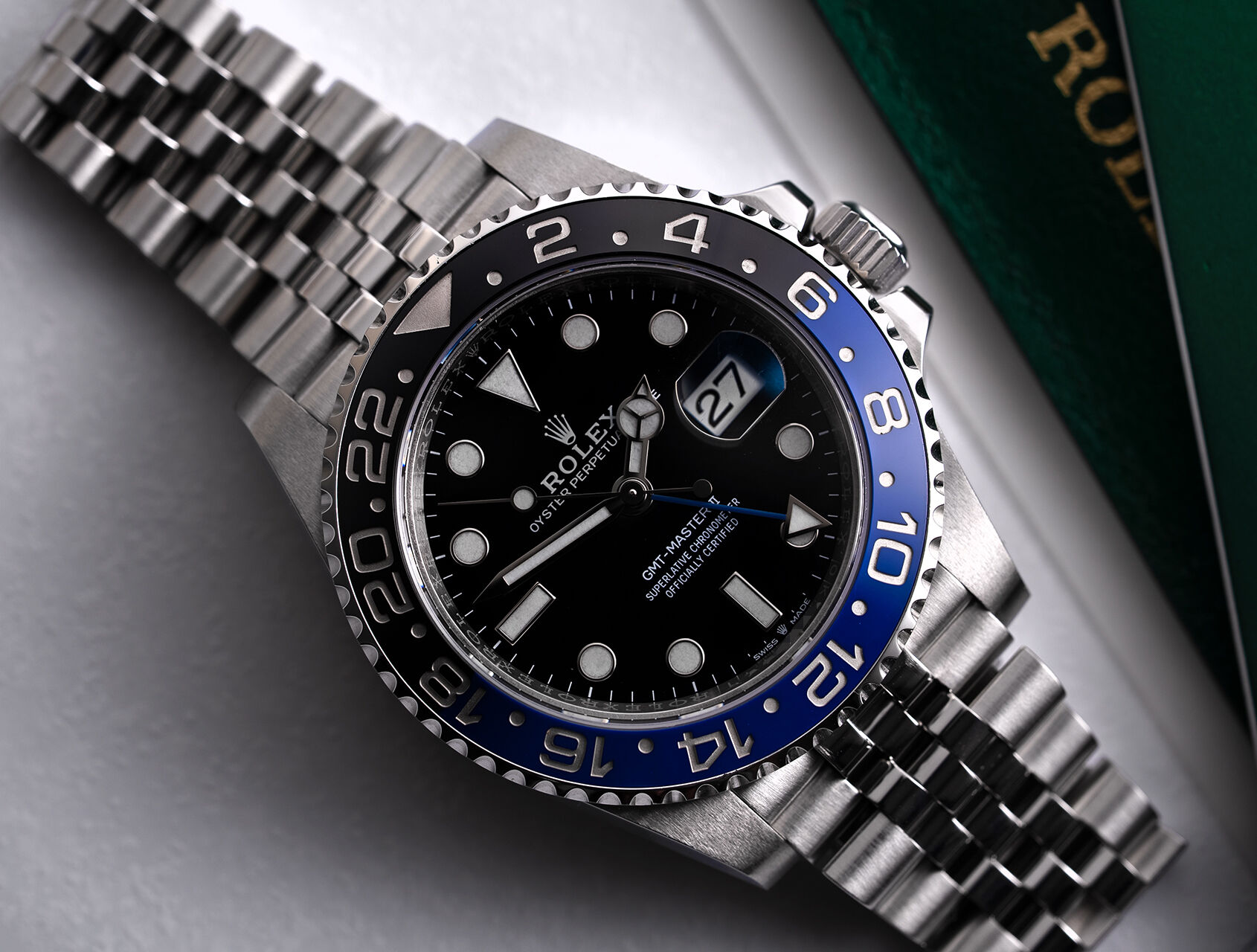 ref 126710BLNR | 126710BLNR - Batgirl | Rolex GMT-Master II