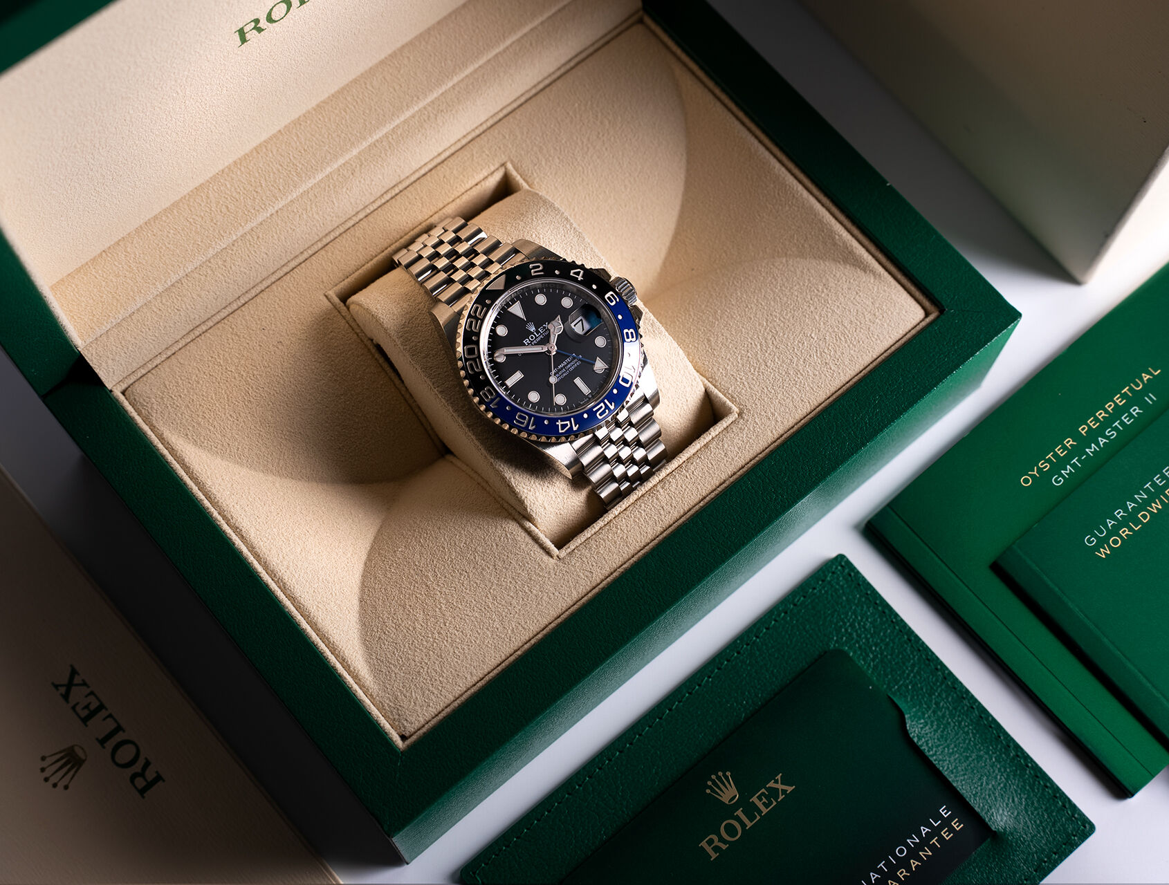 ref 126710BLNR | 126710BLNR - Batgirl | Rolex GMT-Master II