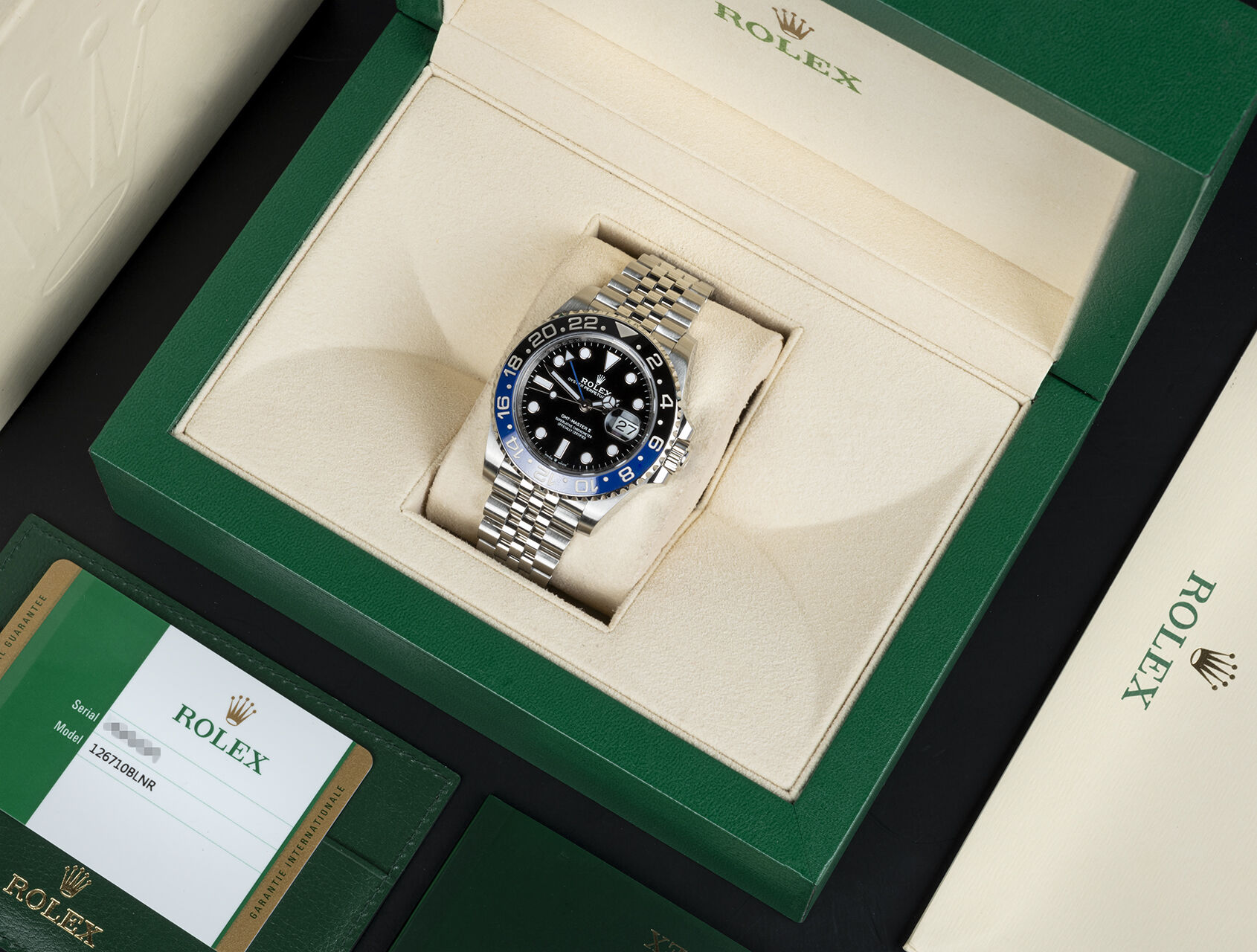 ref 126710BLNR | 126710BLNR - Batman | Rolex GMT-Master II