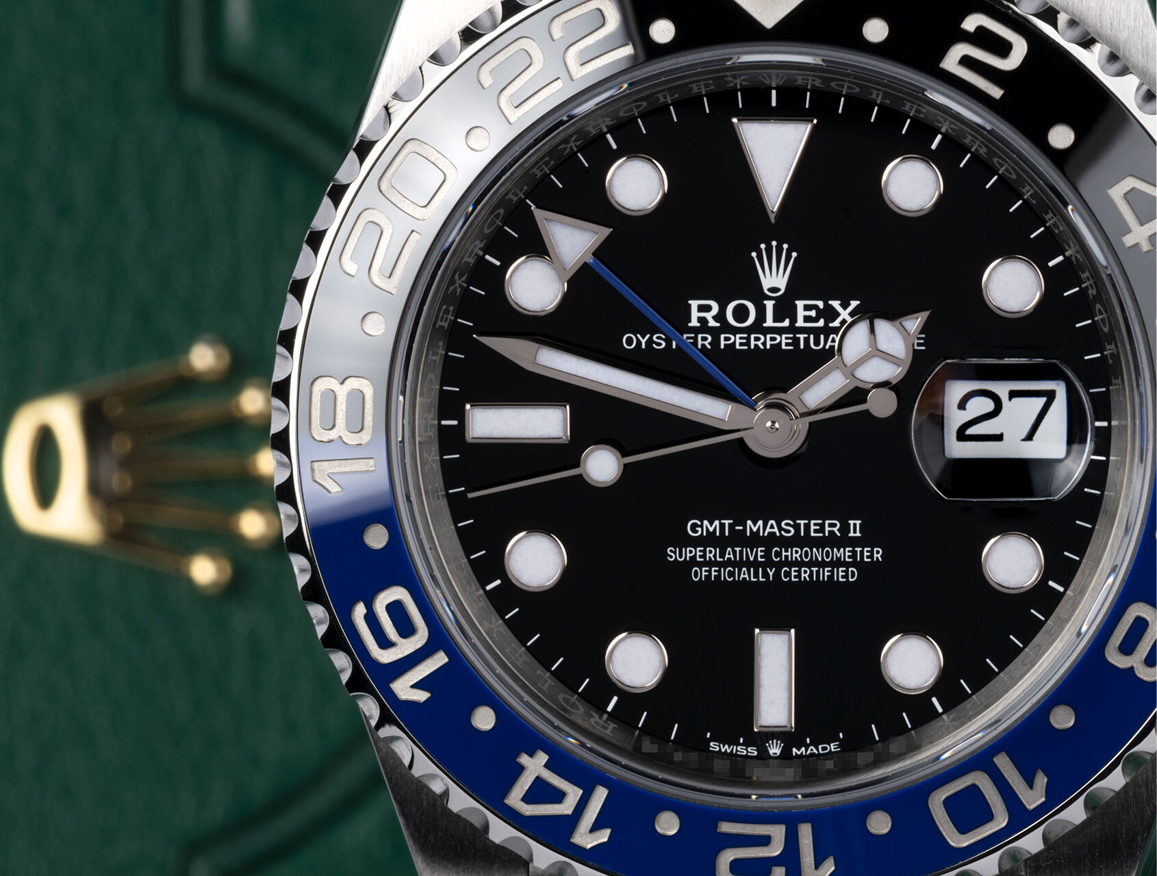 ref 126710BLNR | 126710BLNR - Batman | Rolex GMT-Master II