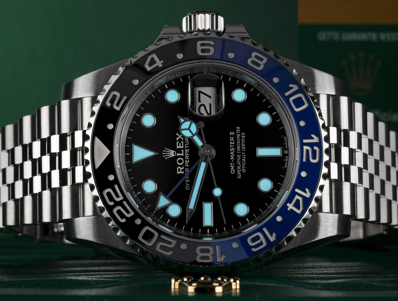 ref 126710BLNR | 126710BLNR - Batman | Rolex GMT-Master II