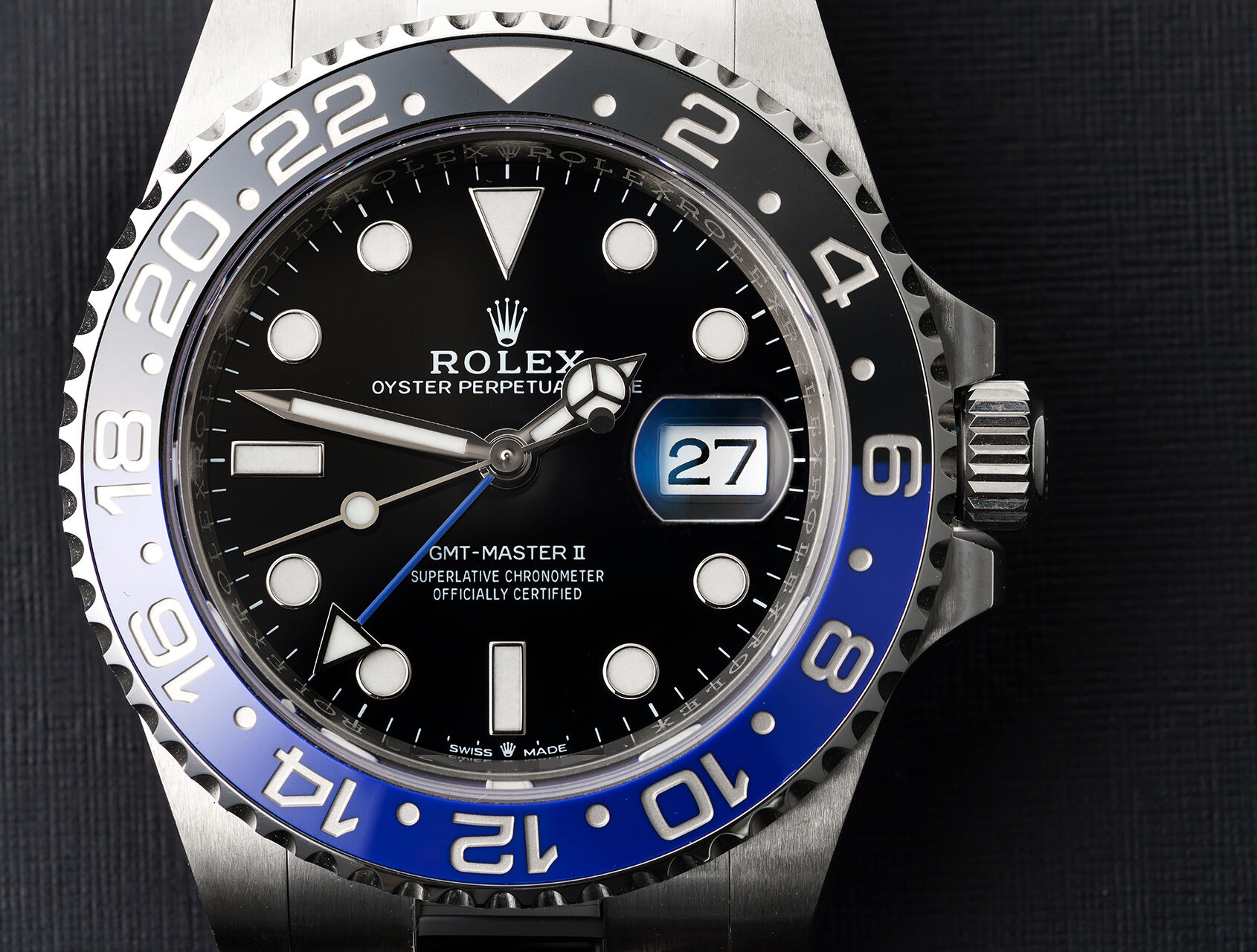 ref 126710BLNR | 126710BLNR - Batman | Rolex GMT-Master II