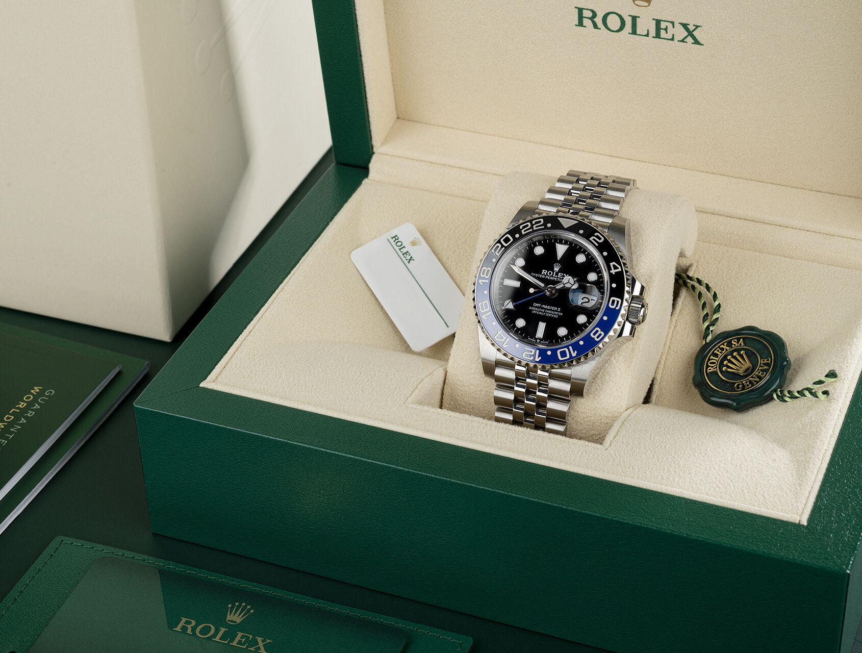 ref 126710BLNR | 126710BLNR - Box & Certificate | Rolex GMT-Master II