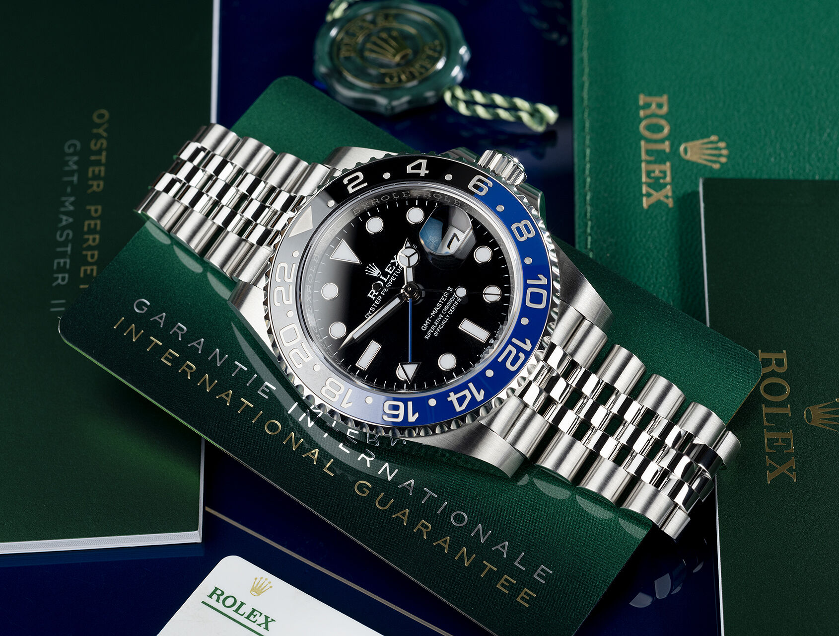 ref 126710BLNR | 126710BLNR - Box & Certificate | Rolex GMT-Master II