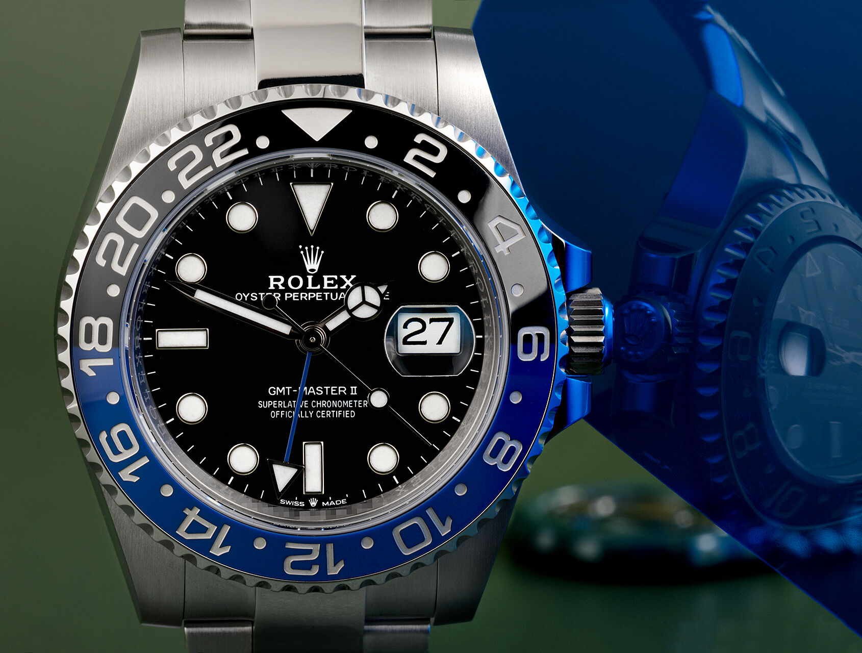 ref 126710BLNR | 126710BLNR - Box & Certificate | Rolex GMT-Master II