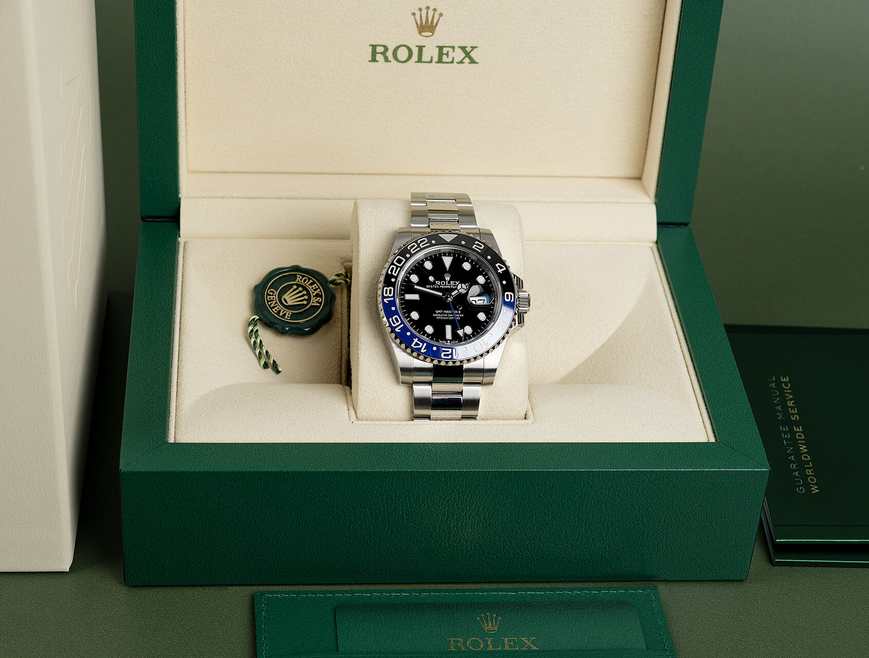 ref 126710BLNR | 126710BLNR - Box & Certificate | Rolex GMT-Master II