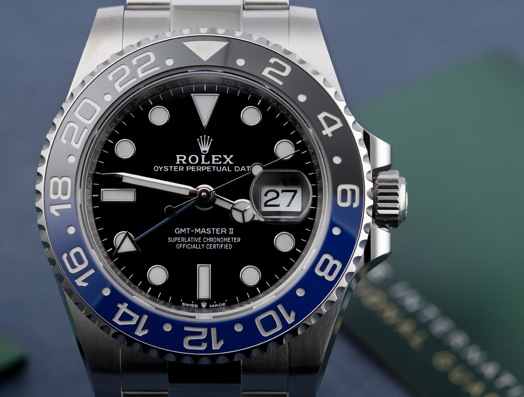 ref 126710BLNR | 126710BLNR - Box & Certificate | Rolex GMT-Master II