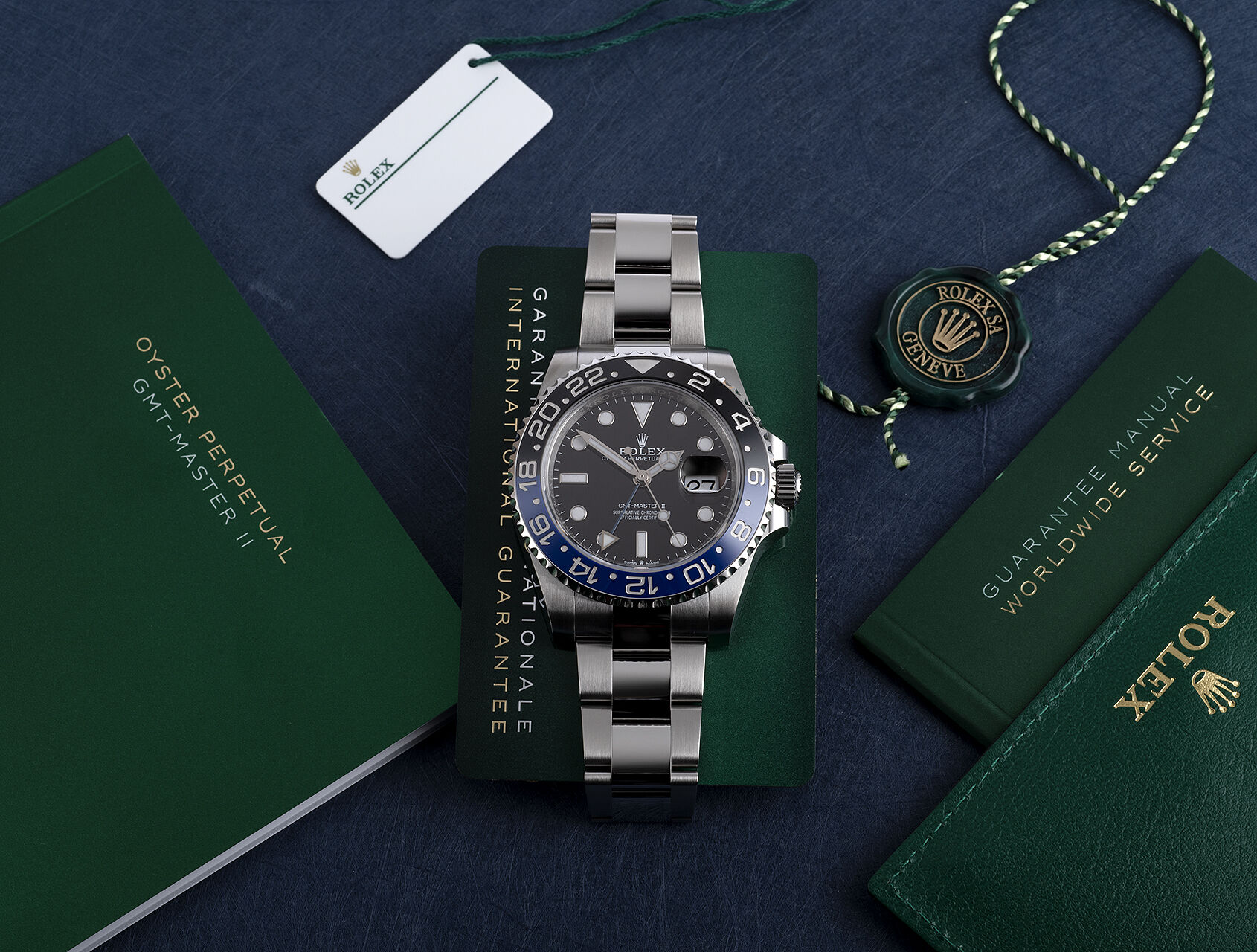 ref 126710BLNR | 126710BLNR - Box & Certificate | Rolex GMT-Master II