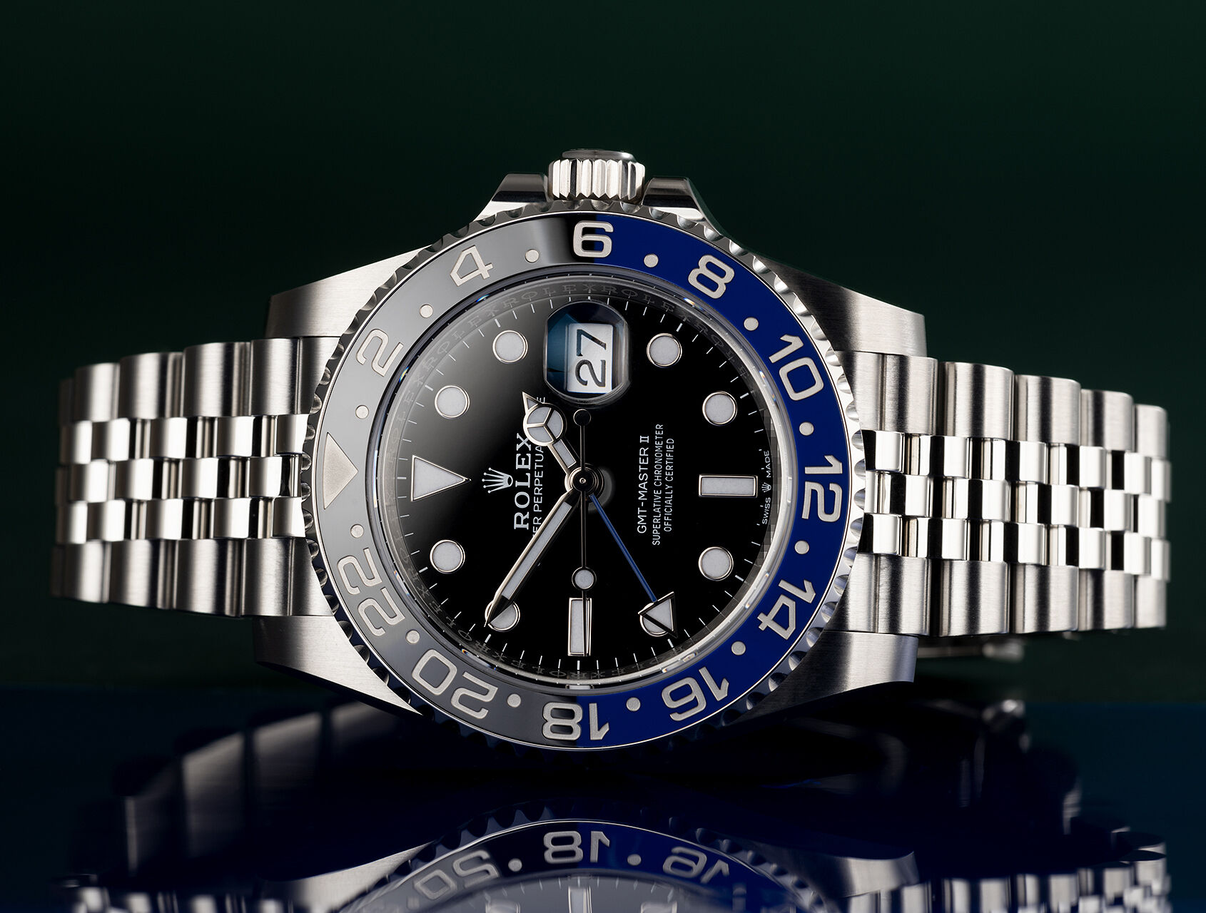 ref 126710BLNR | 126710BLNR - Box & Certificate | Rolex GMT-Master II