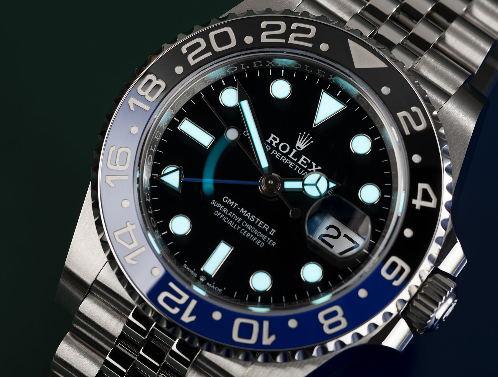 ref 126710BLNR | 126710BLNR - Box & Certificate | Rolex GMT-Master II