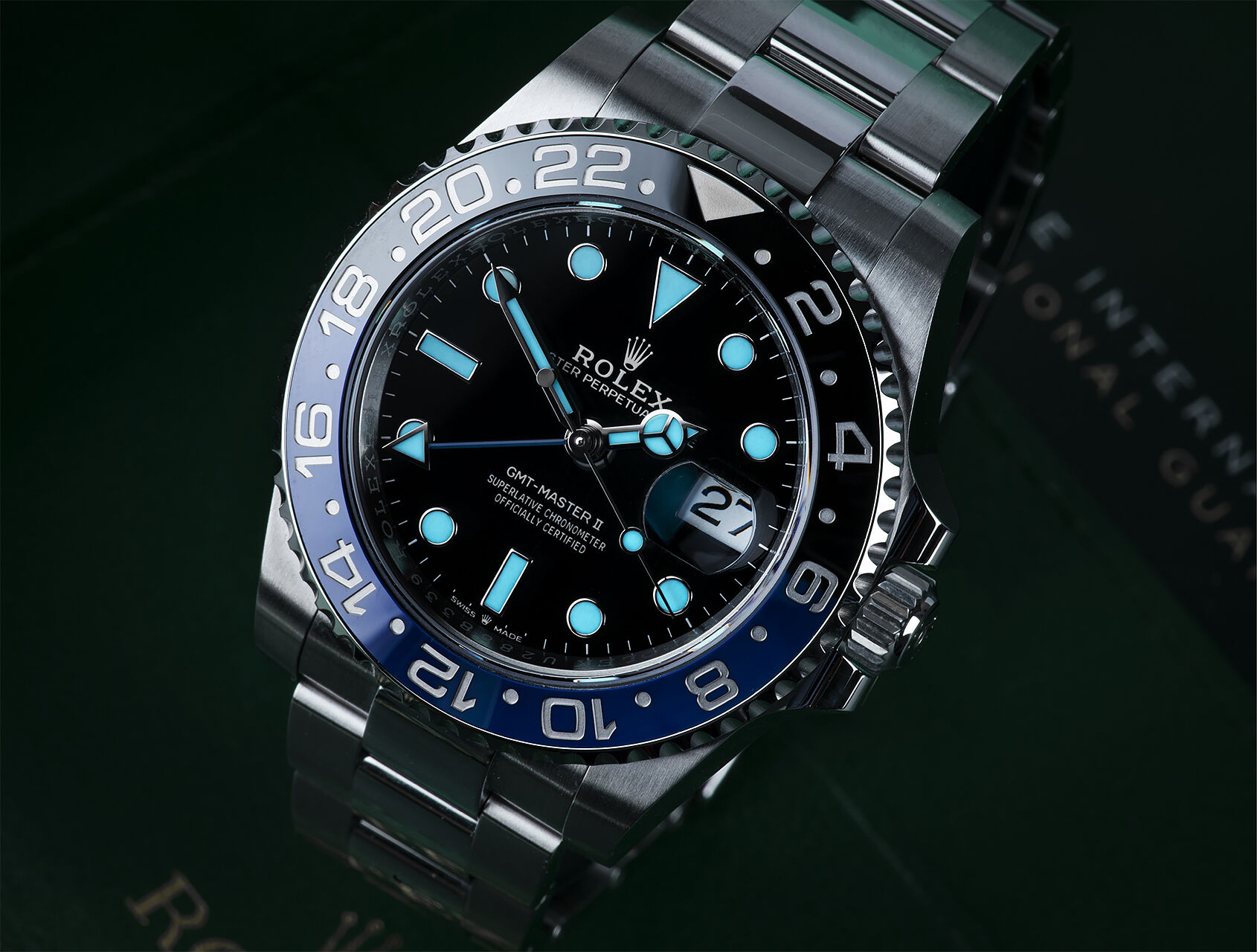 ref 126710BLNR | 126710BLNR - Box & Certificate | Rolex GMT-Master II