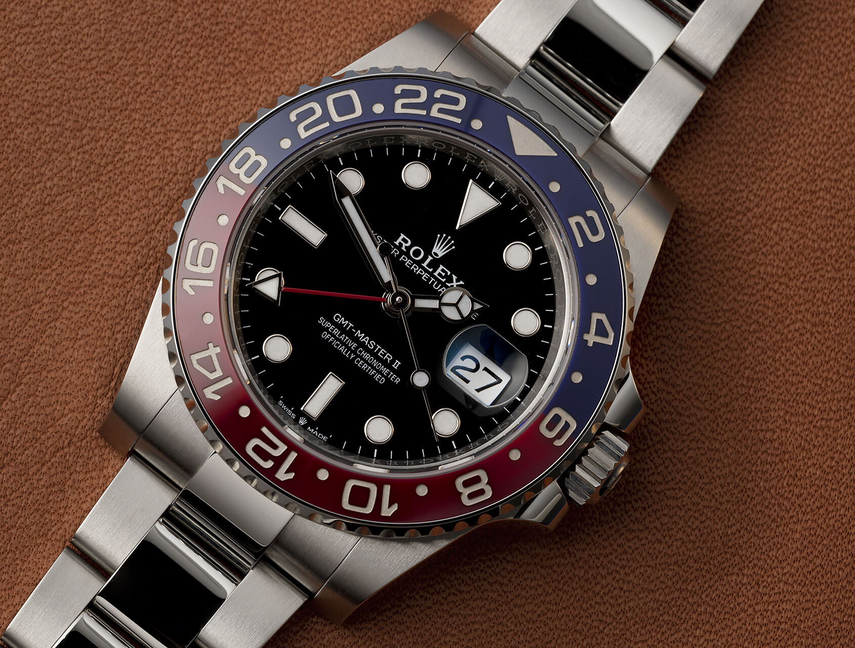 ref 126710BLRO | 126710BLRO - Box & Certificate | Rolex GMT-Master II