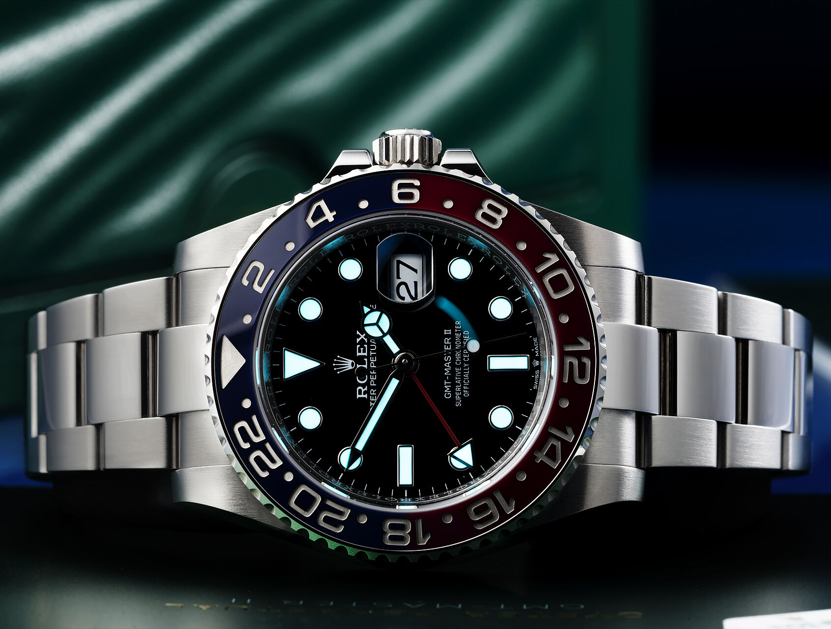 ref 126710BLRO | 126710BLRO - Box & Certificate | Rolex GMT-Master II