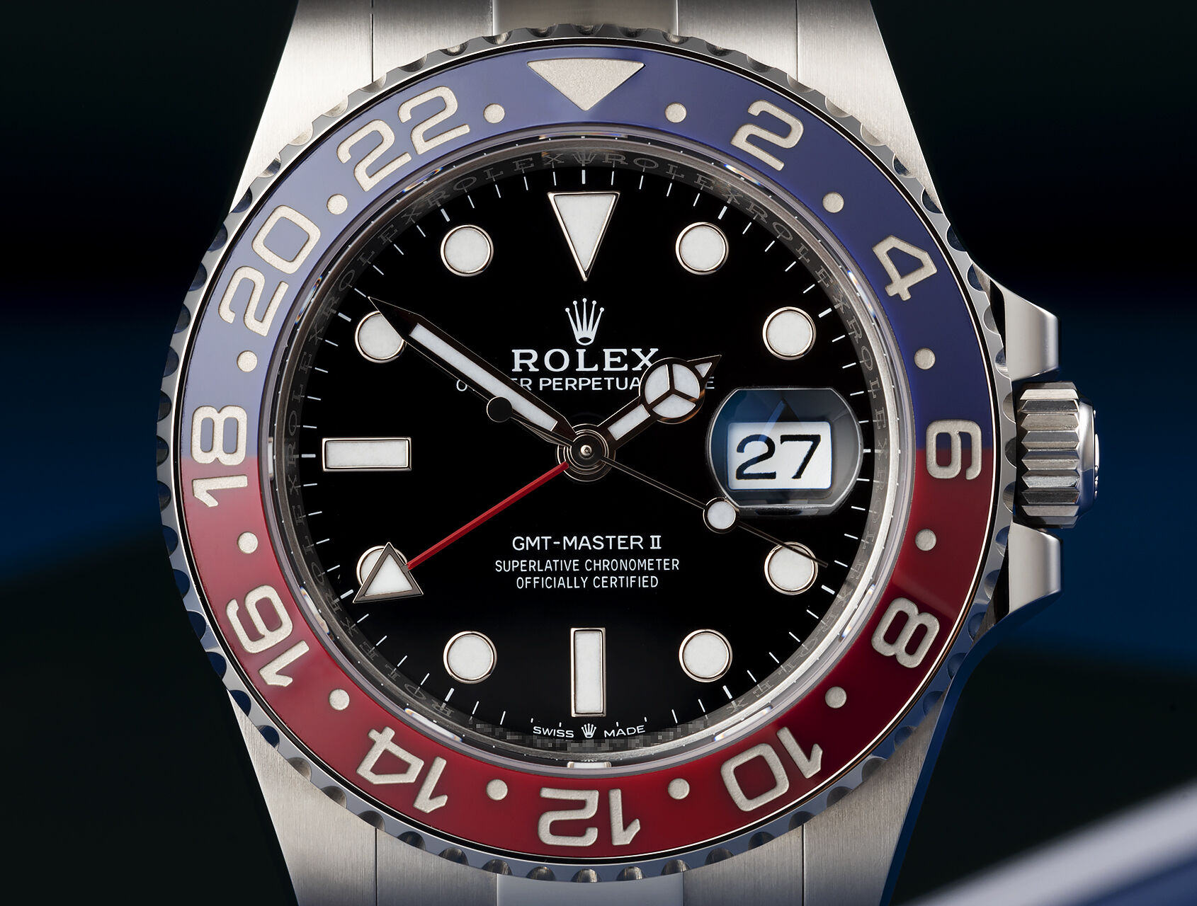 ref 126710BLRO | 126710BLRO - Box & Certificate | Rolex GMT-Master II