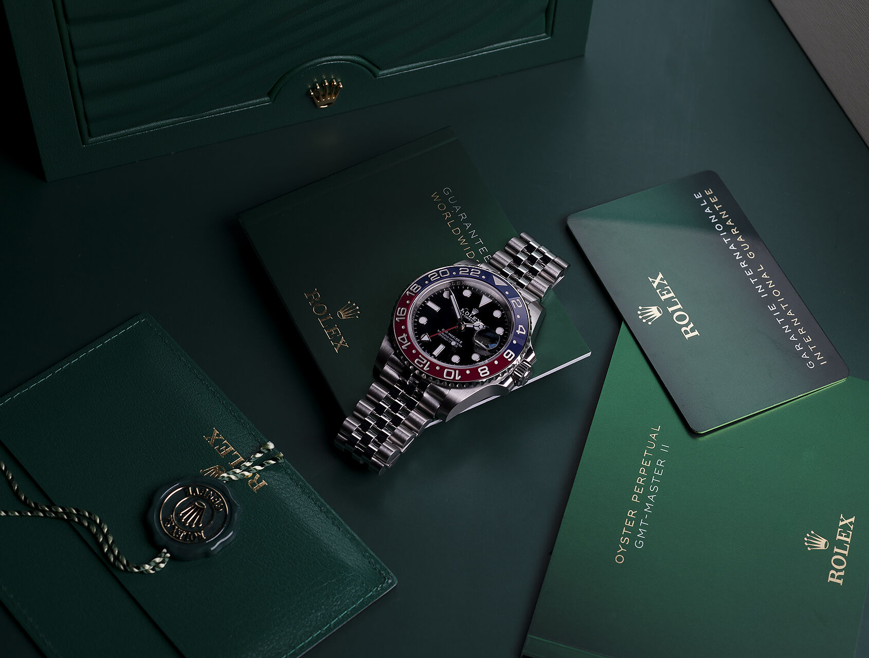 ref 126710BLRO | 126710BLRO - Box & Certificate | Rolex GMT-Master II