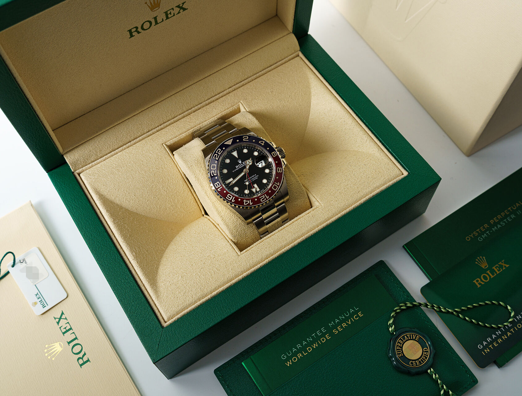 ref 126710BLRO | 126710BLRO - Pepsi | Rolex GMT-Master II