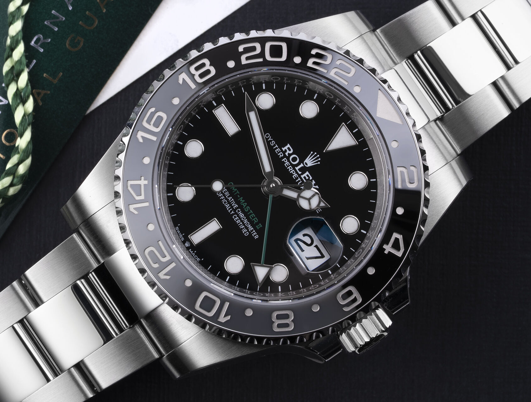 ref 126710GRNR | 126710GRNR - Bruce Wayne | Rolex GMT-Master II