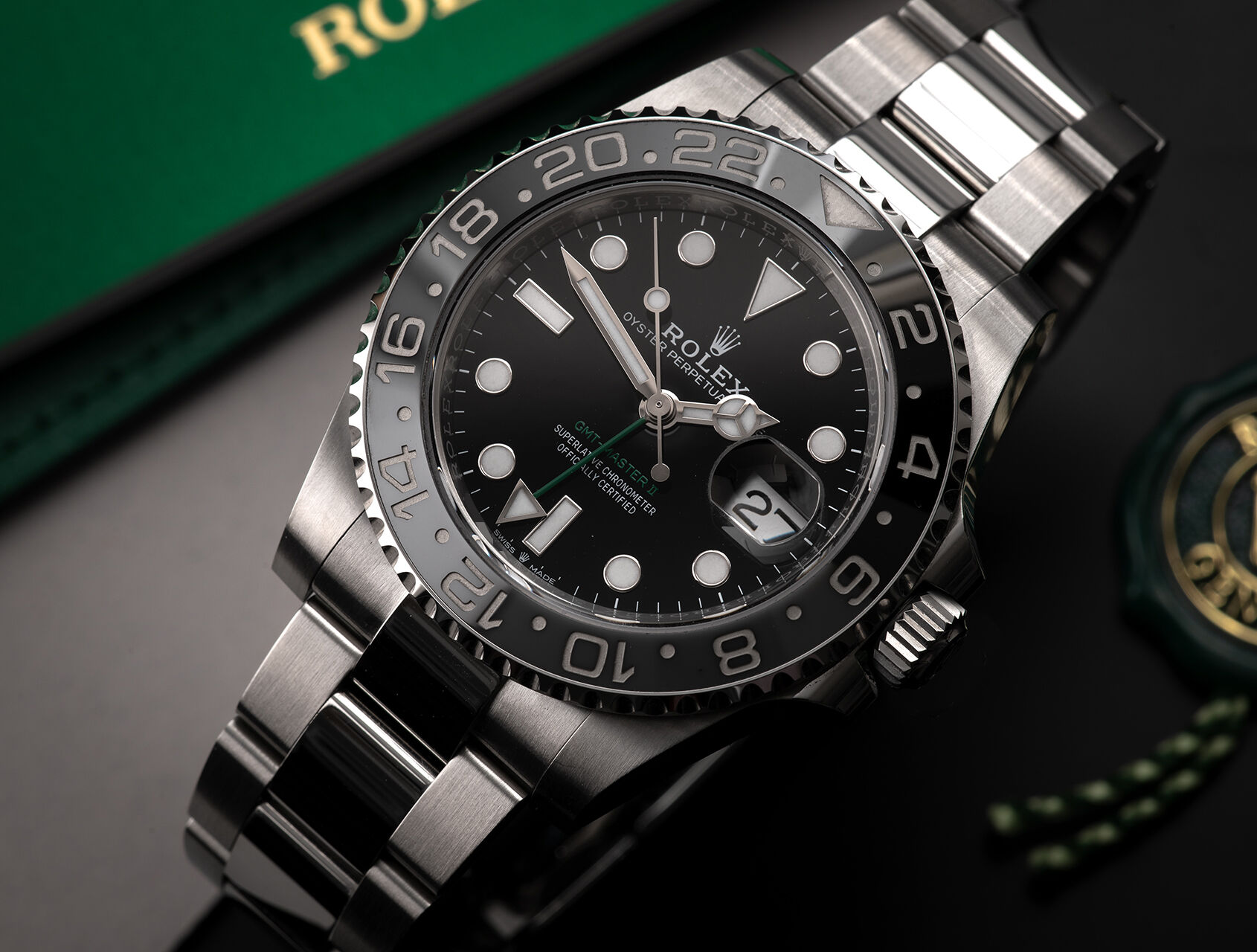 ref 126710GRNR | 126710GRNR - Bruce Wayne | Rolex GMT-Master II