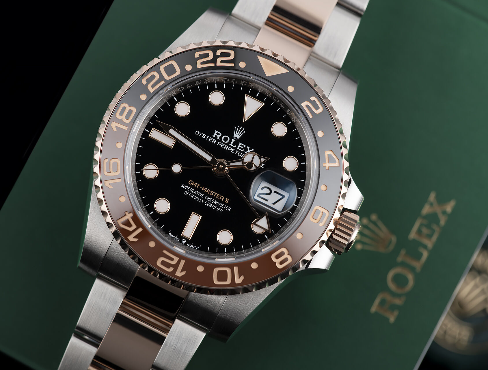 ref 126711CHNR | 126711CHNR - Box & Certificate | Rolex GMT-Master II