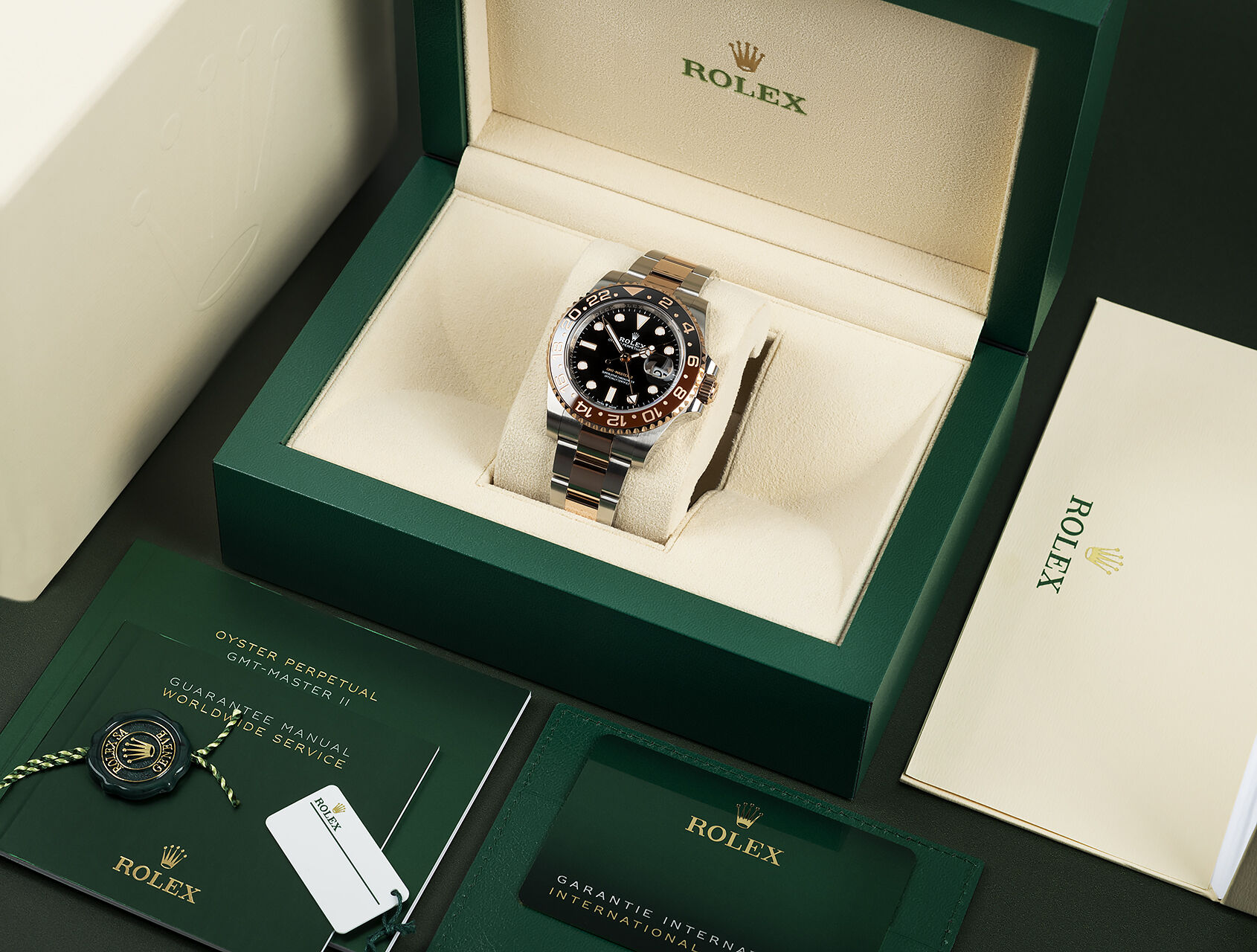 ref 126711CHNR | 126711CHNR - Box & Certificate | Rolex GMT-Master II