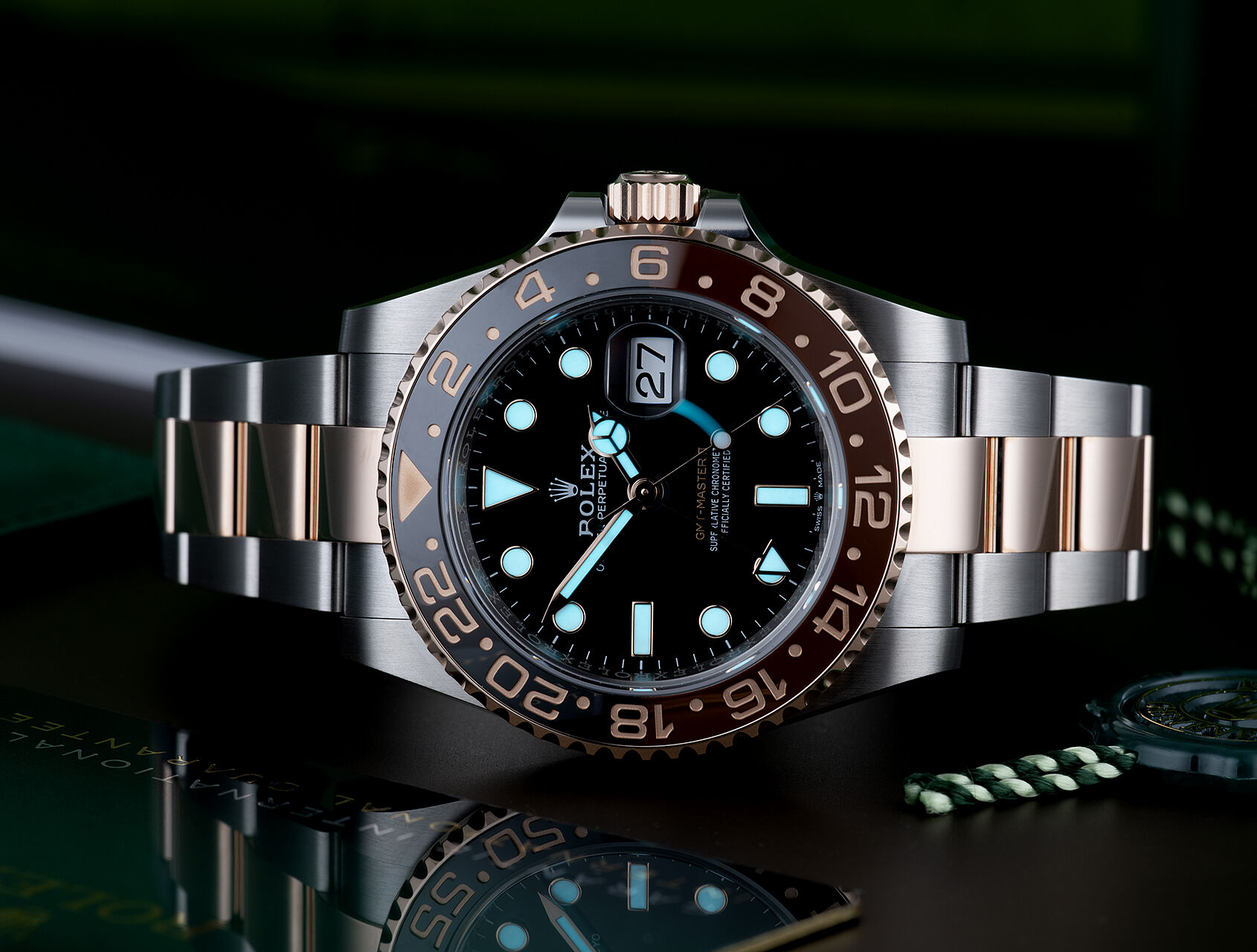 ref 126711CHNR | 126711CHNR - Box & Certificate | Rolex GMT-Master II