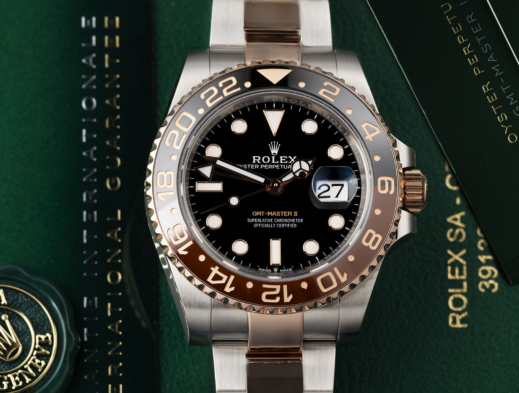 ref 126711CHNR | 126711CHNR - Box & Certificate | Rolex GMT-Master II