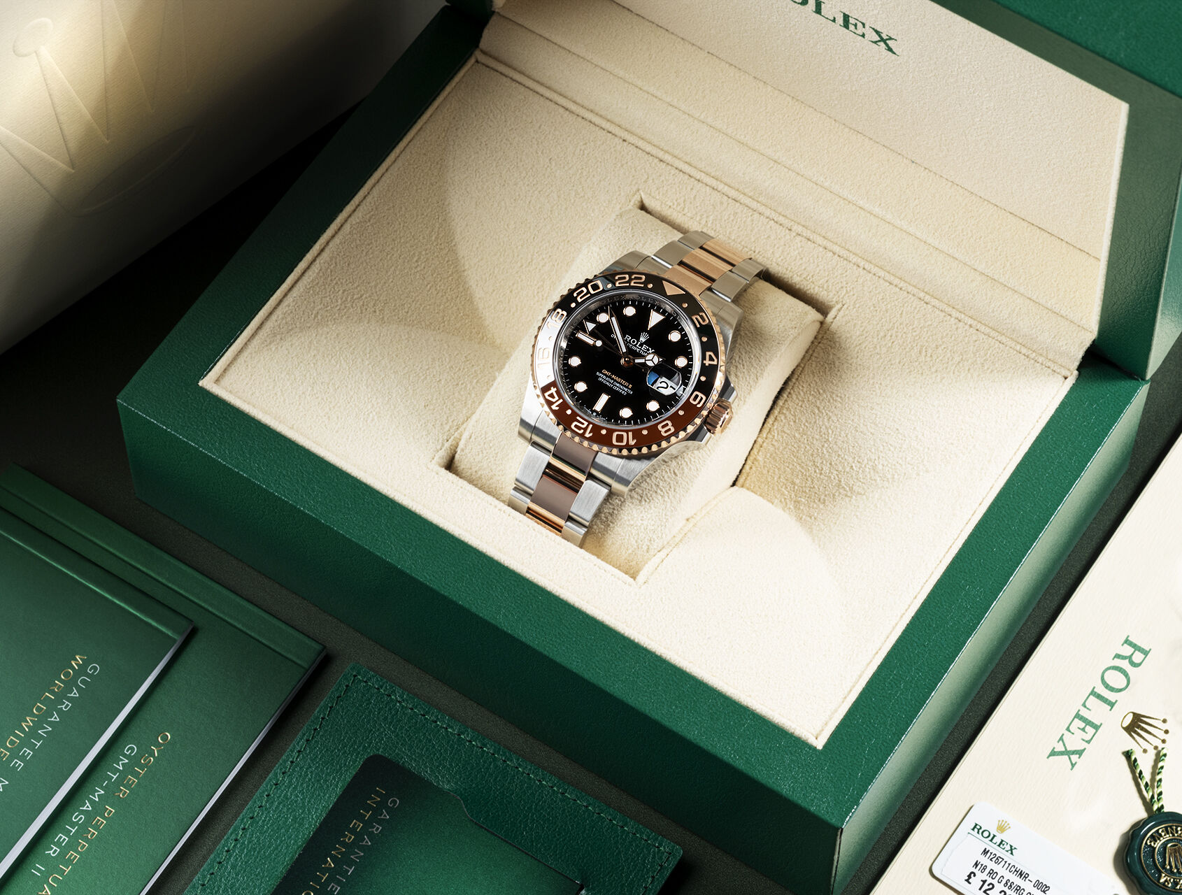 ref 126711CHNR | 126711CHNR - Box & Certificate | Rolex GMT-Master II