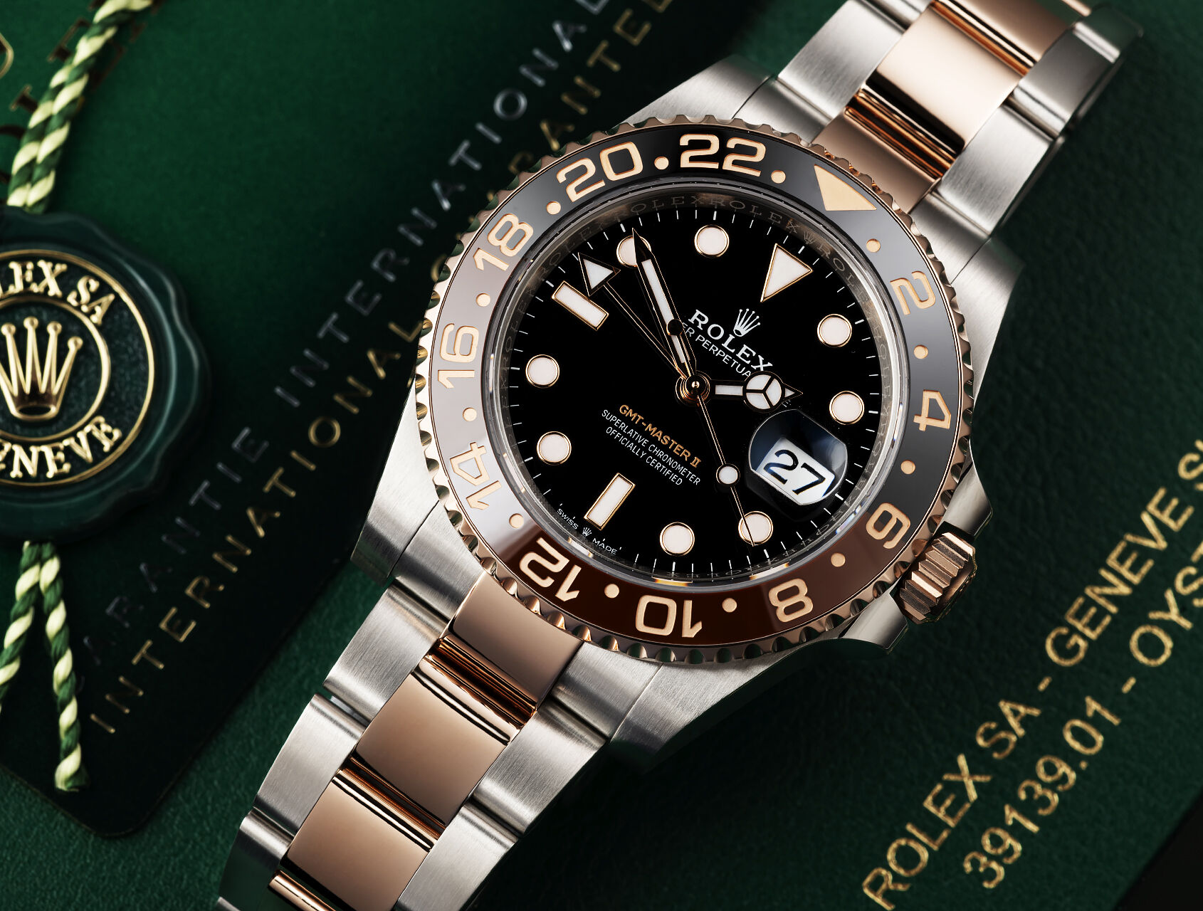 ref 126711CHNR | 126711CHNR - Box & Certificate | Rolex GMT-Master II