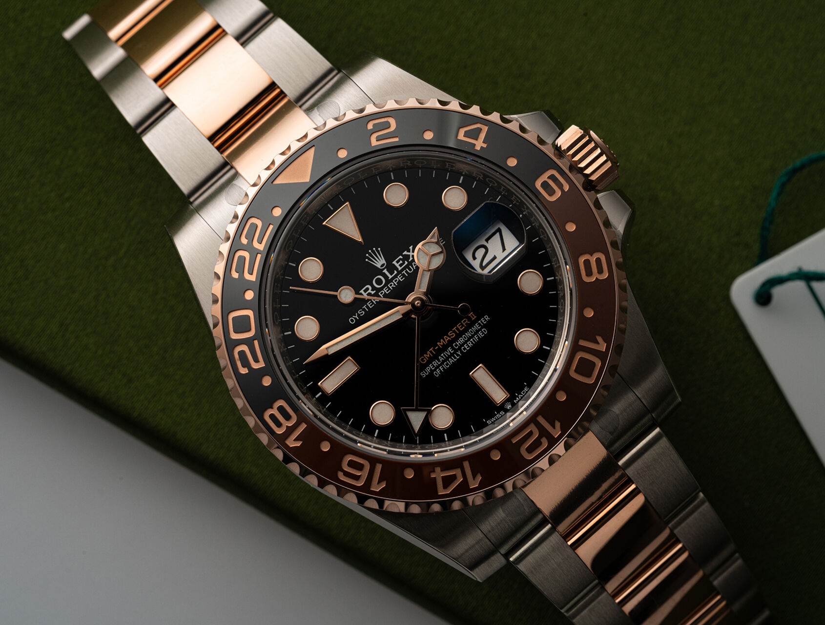 ref 126711CHNR | 126711CHNR - Root Beer | Rolex GMT-Master II
