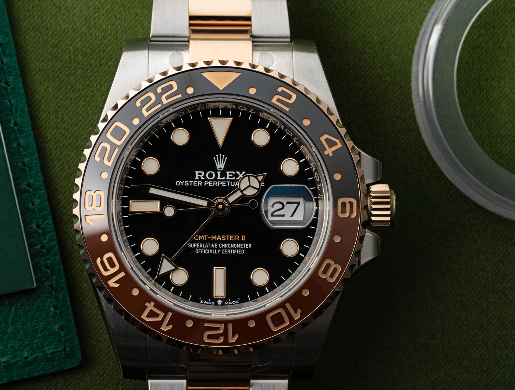ref 126711CHNR | 126711CHNR - Root Beer | Rolex GMT-Master II