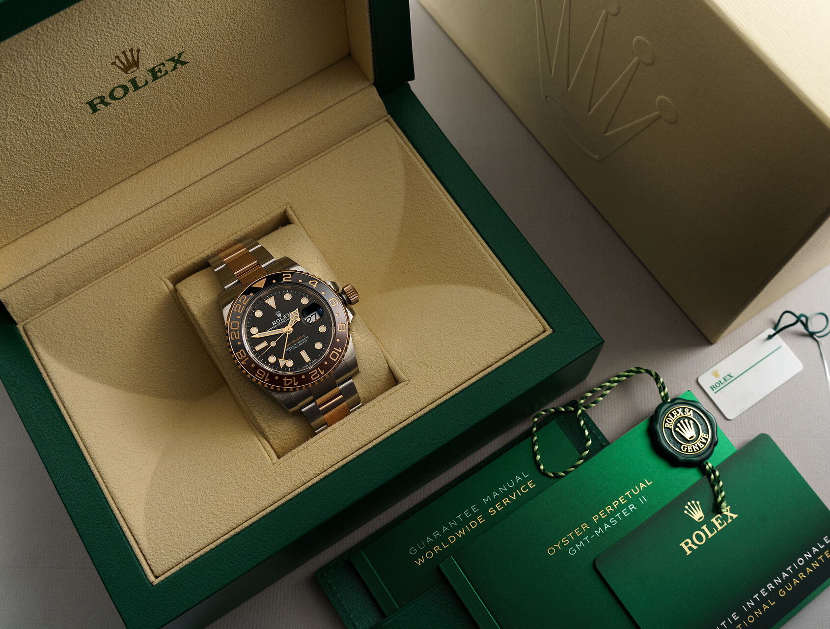 ref 126711CHNR | 126711CHNR - Root Beer | Rolex GMT-Master II