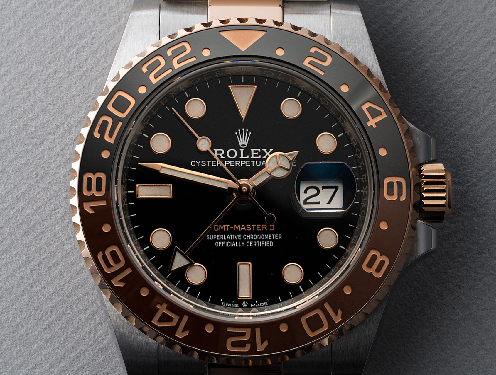 ref 126711CHNR | 126711CHNR - Root Beer | Rolex GMT-Master II
