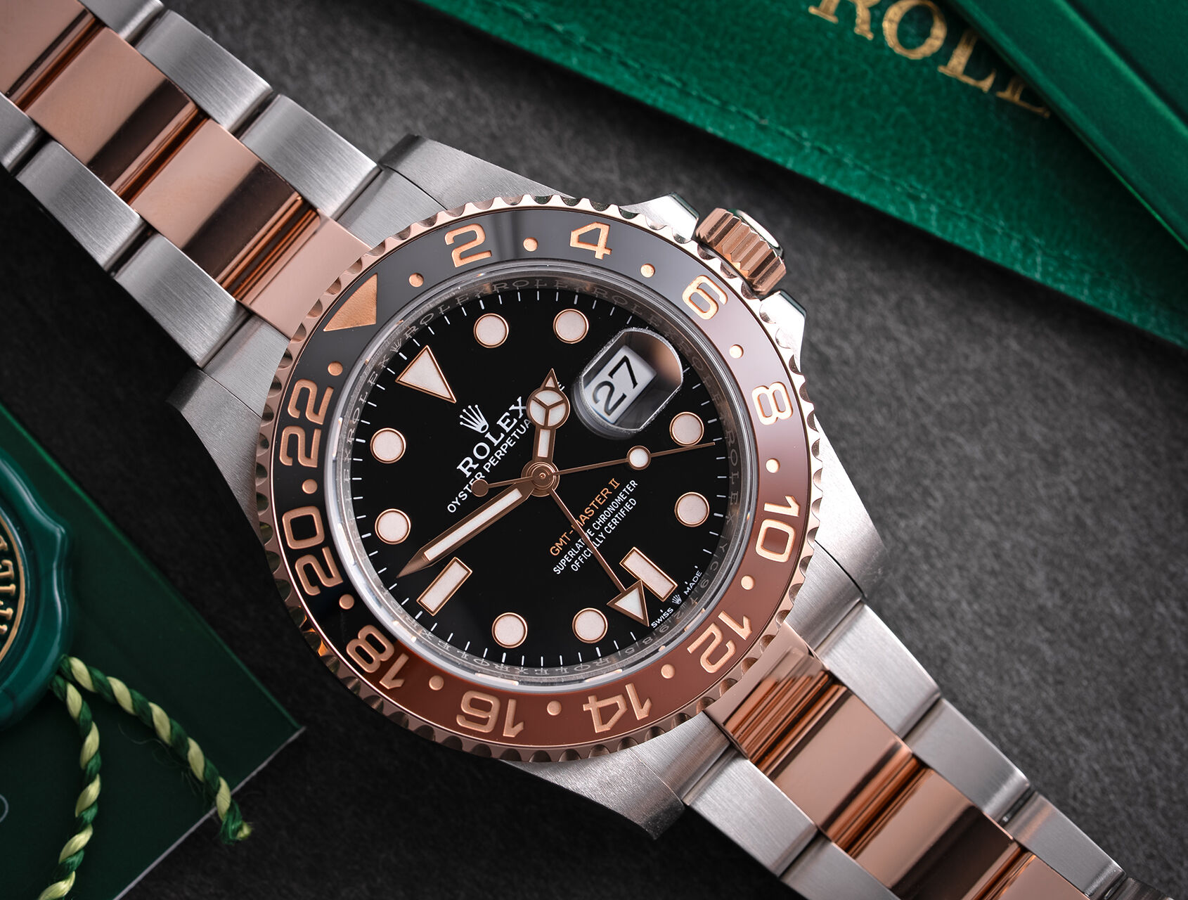ref 126711CHNR | 126711CHNR - Root Beer | Rolex GMT-Master II