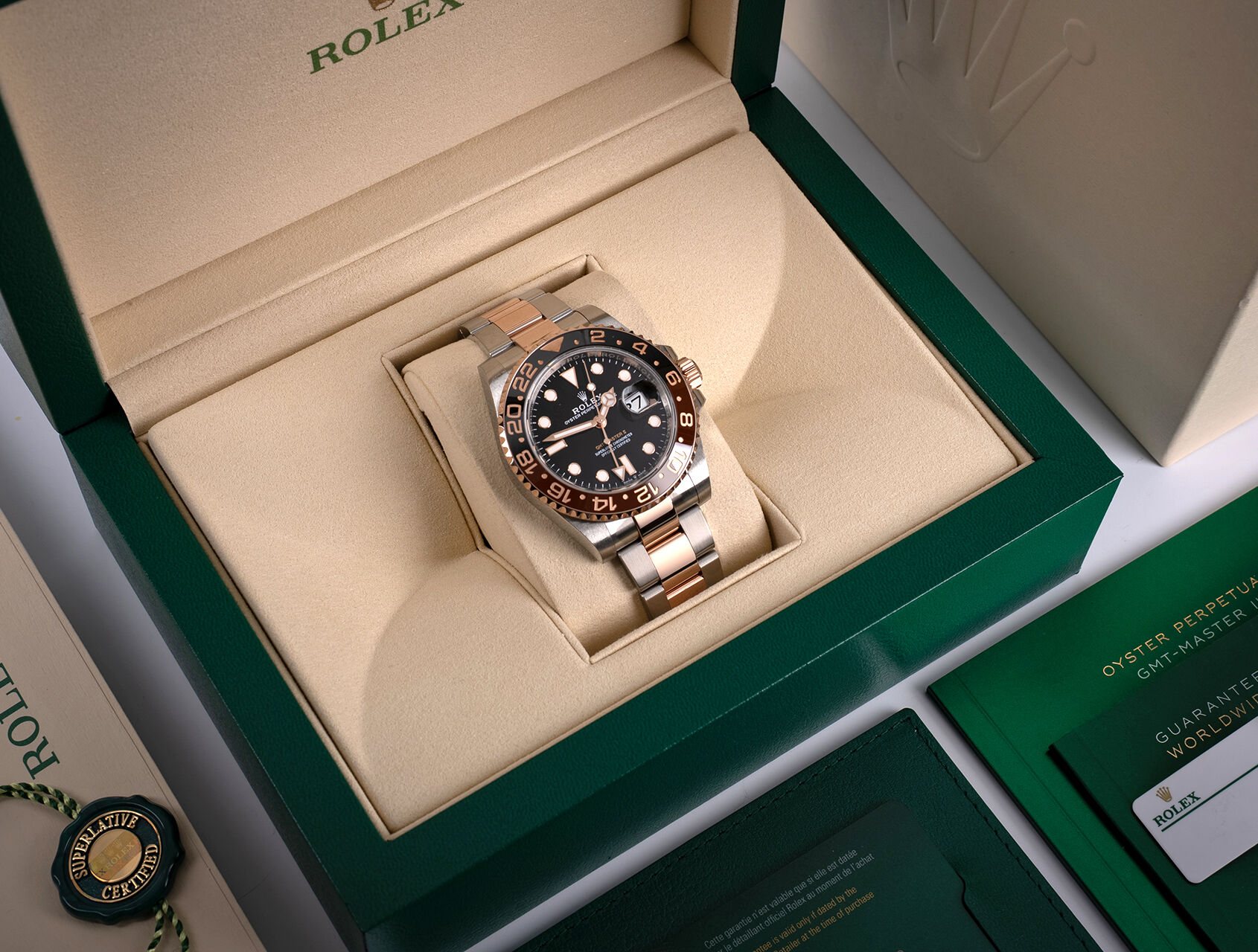 ref 126711CHNR | 126711CHNR - Root Beer | Rolex GMT-Master II