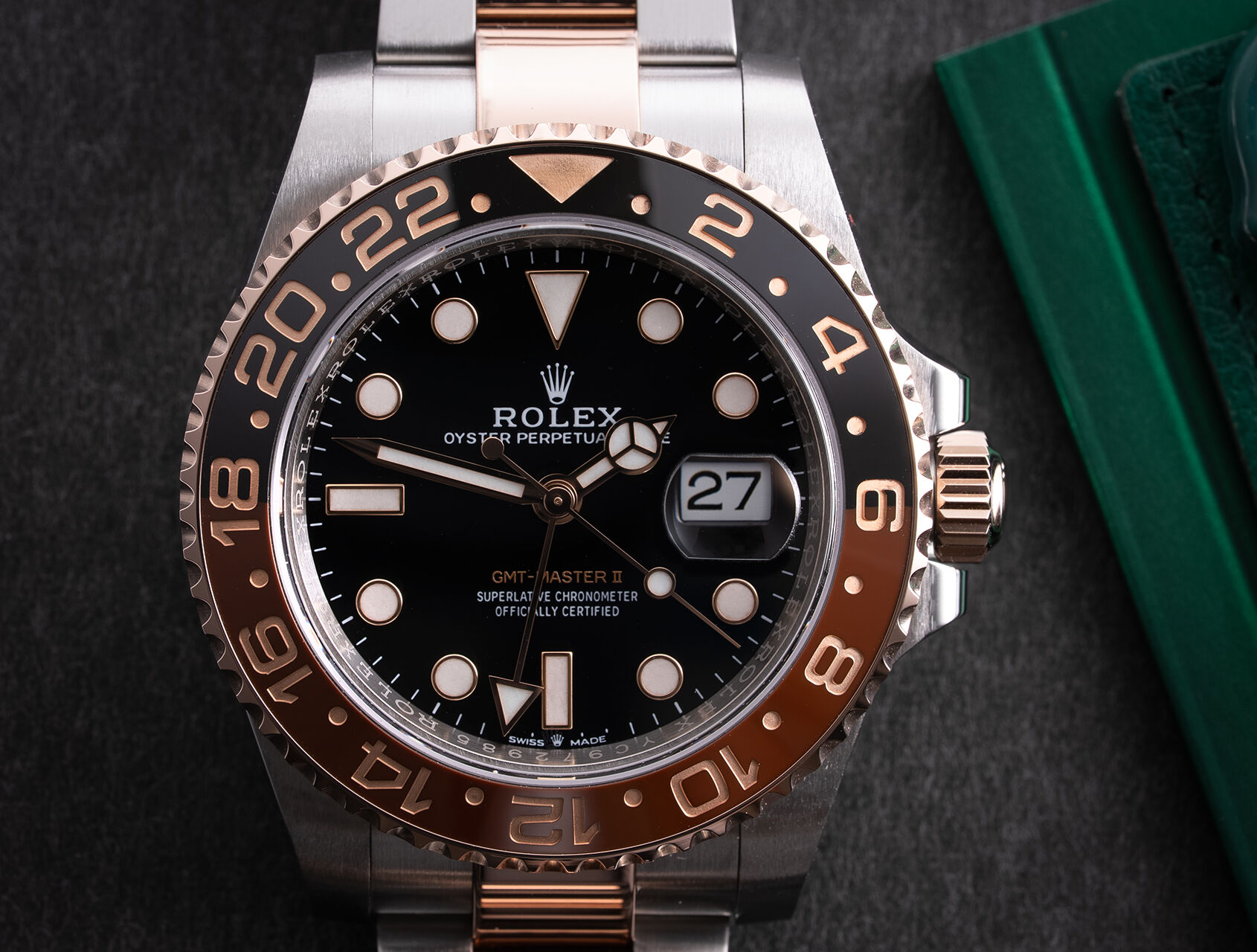ref 126711CHNR | 126711CHNR - Root Beer | Rolex GMT-Master II