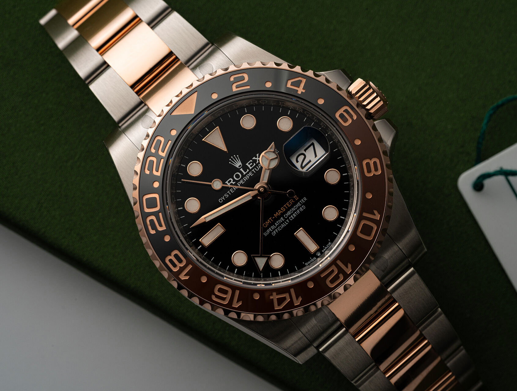 ref 126711CHNR | 126711CHNR - Root Beer | Rolex GMT-Master II