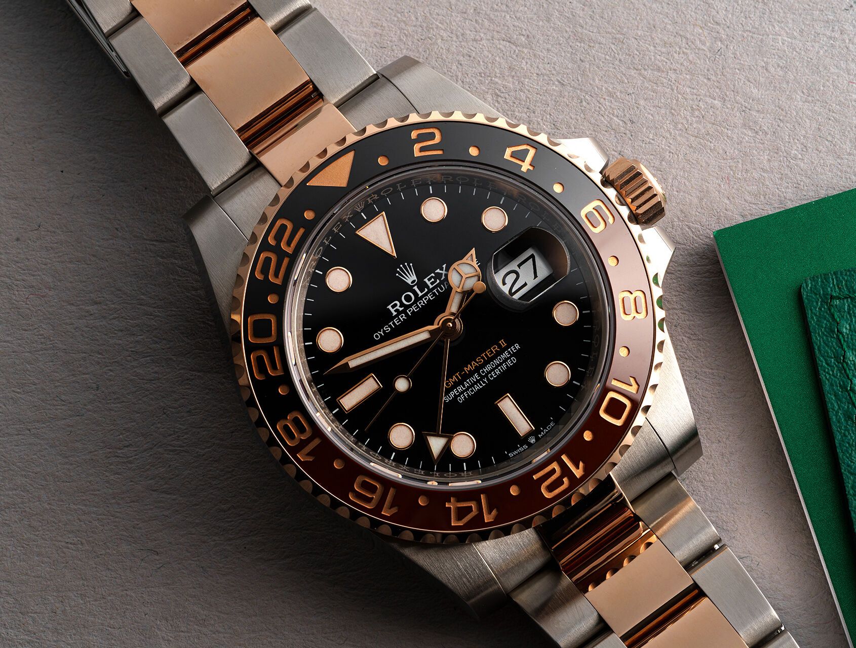 ref 126711CHNR | 126711CHNR - Root Beer | Rolex GMT-Master II