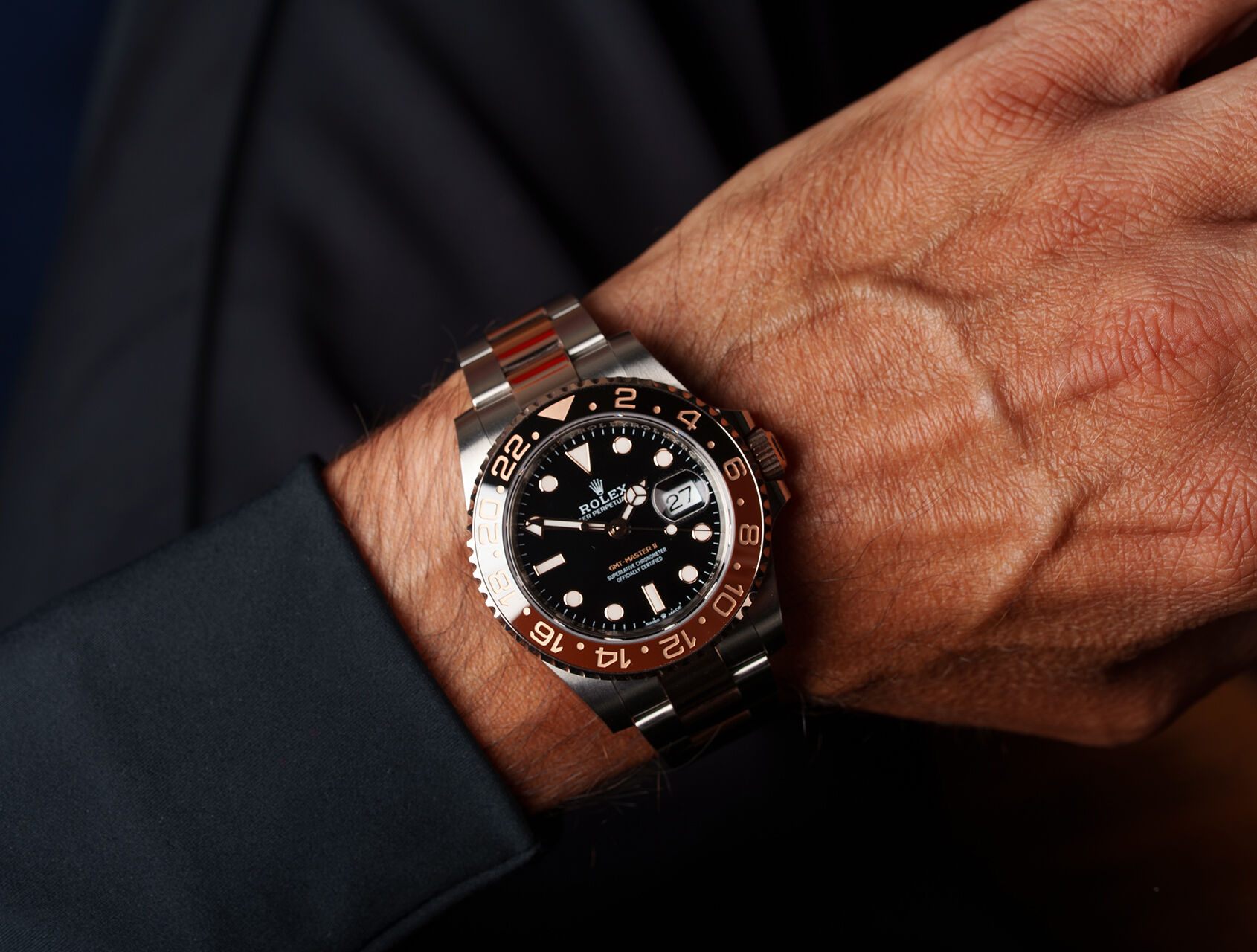 ref 126711CHNR | 126711CHNR - Root Beer | Rolex GMT-Master II