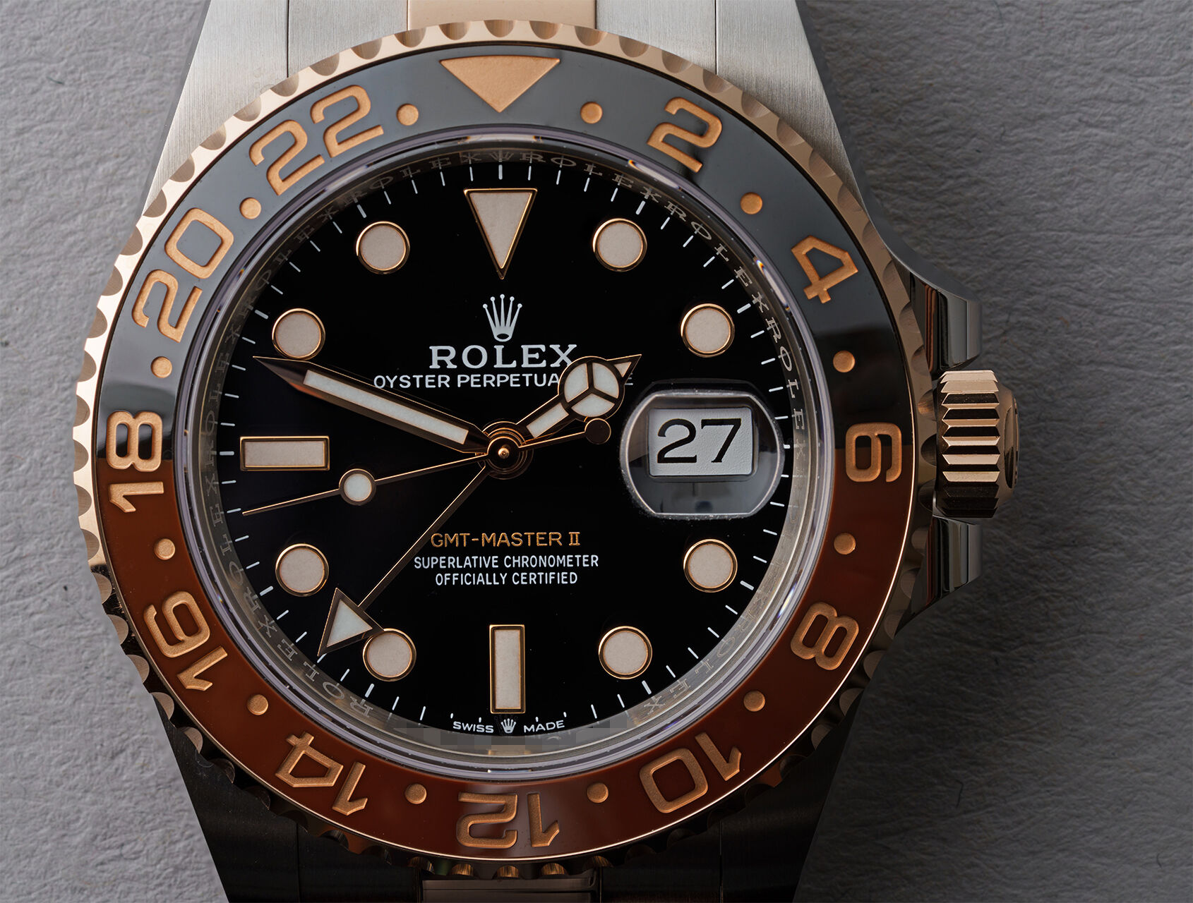 ref 126711CHNR | 126711CHNR - Root Beer | Rolex GMT-Master II