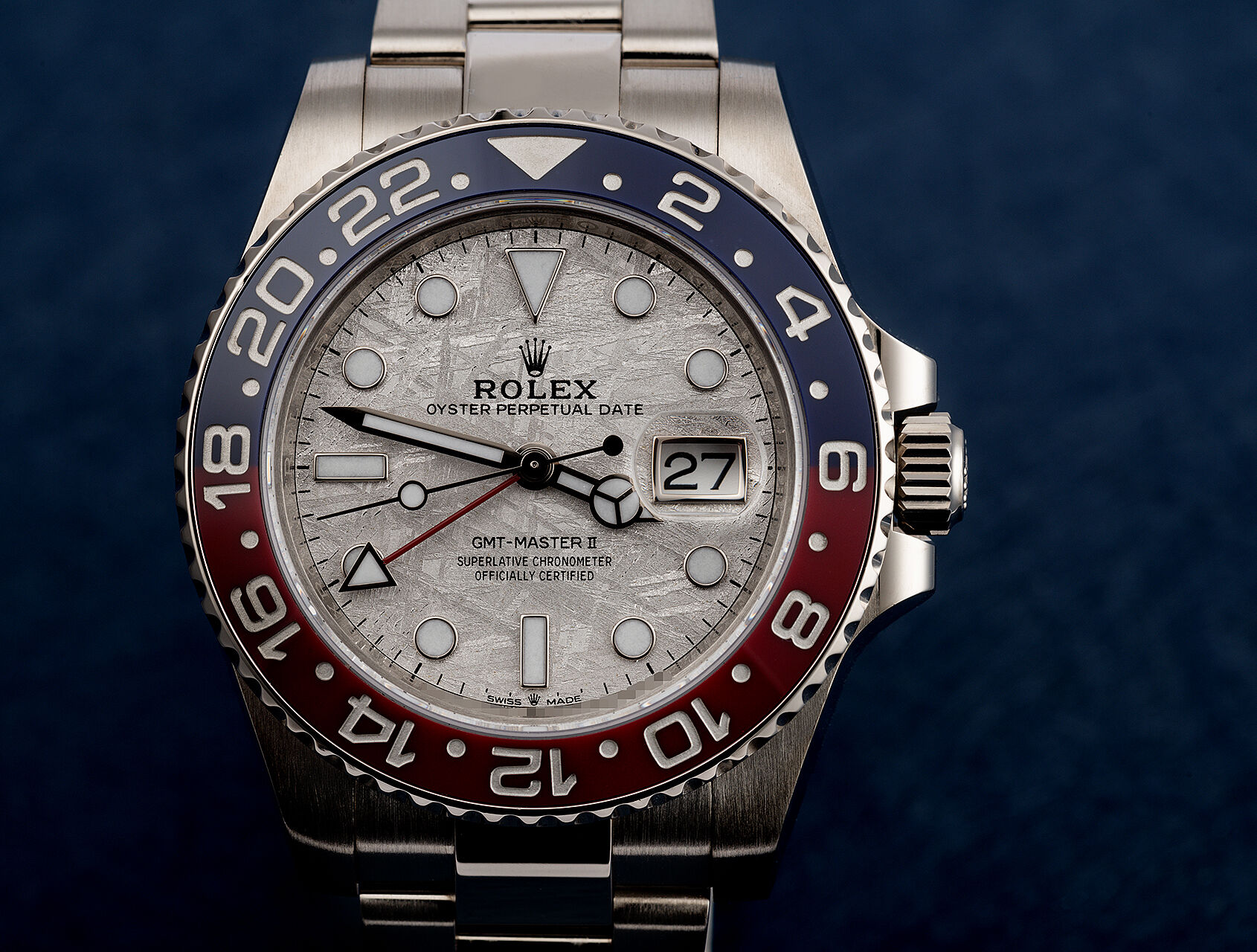 ref 126719BLRO | 126719BLRO - White Gold | Rolex GMT-Master II