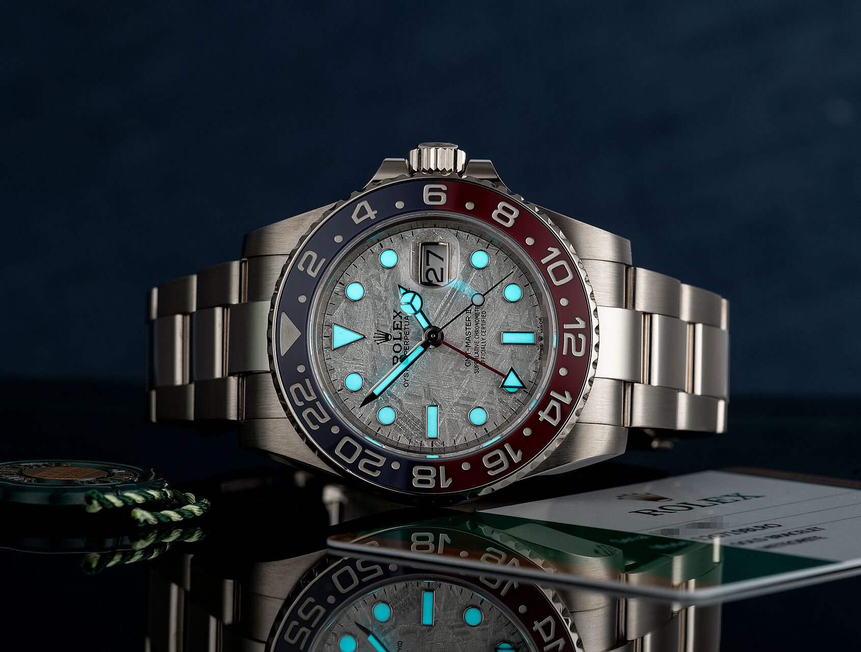 ref 126719BLRO | 126719BLRO - White Gold | Rolex GMT-Master II